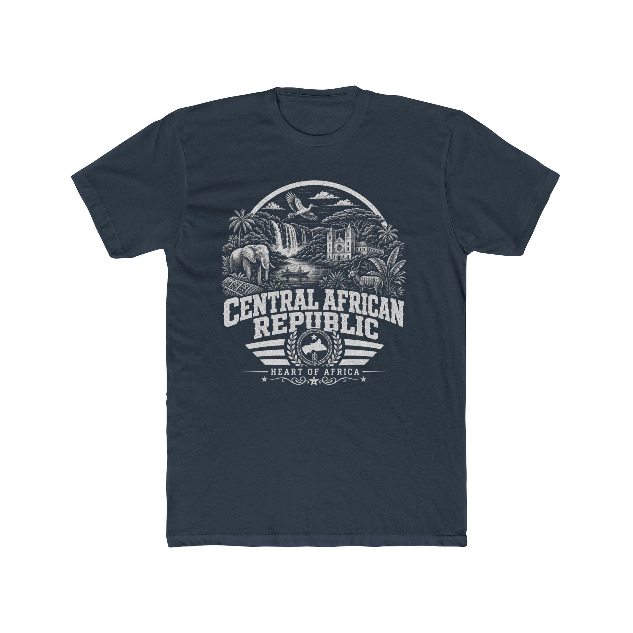 Central African Republic Heart of Africa Men's Tee
