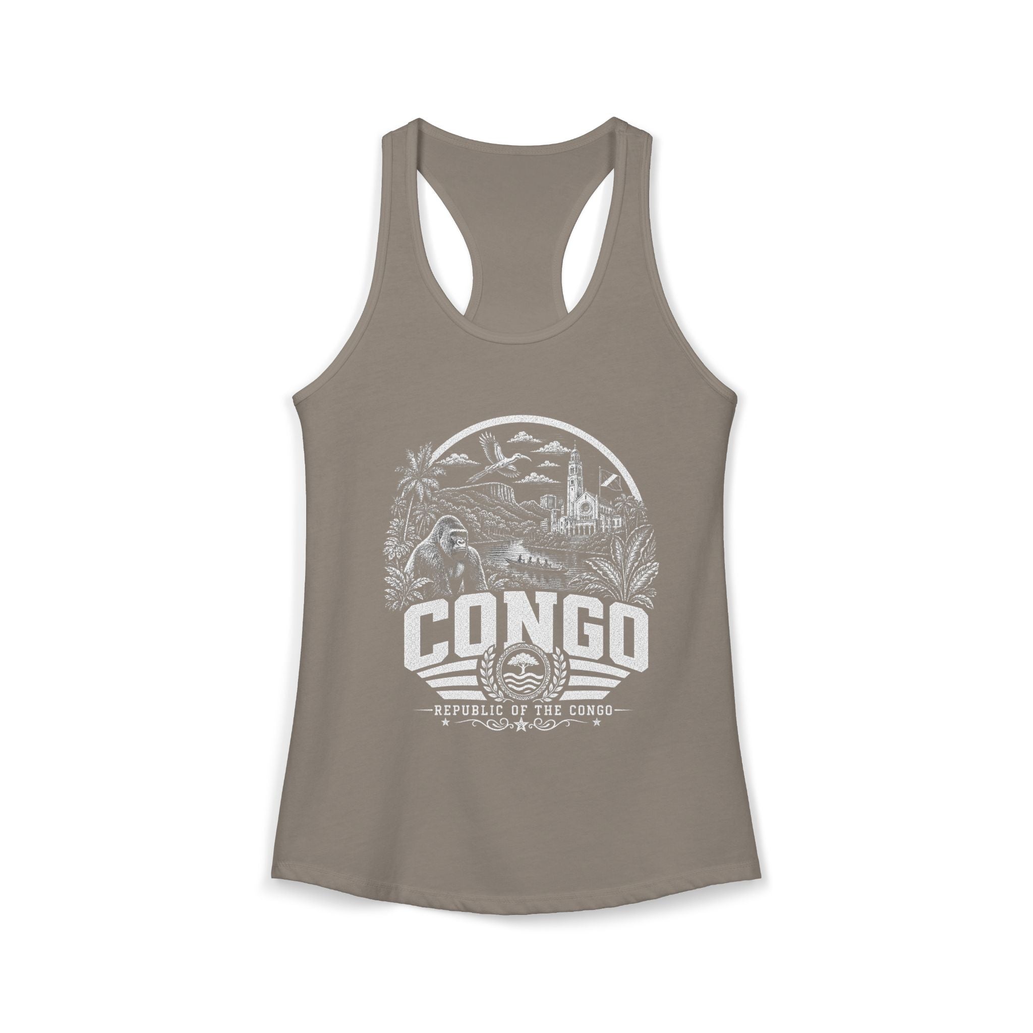 Republic of the Congo Congo River Spirit Women's Tank Top