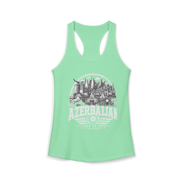 Azerbaijan Land of Fire Women's Tank Top