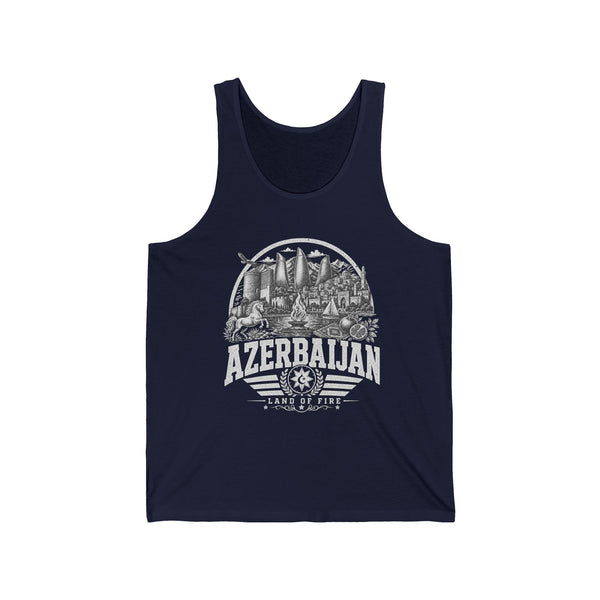 Azerbaijan Land of Fire Men's Tank Top