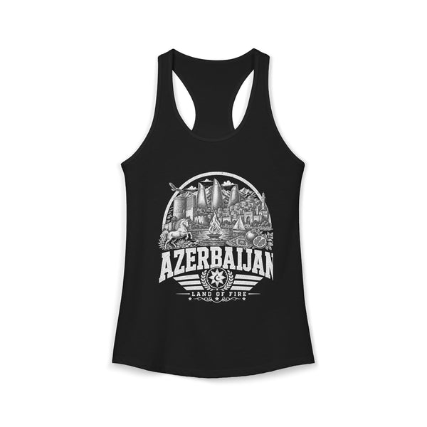 Azerbaijan Land of Fire Women's Tank Top