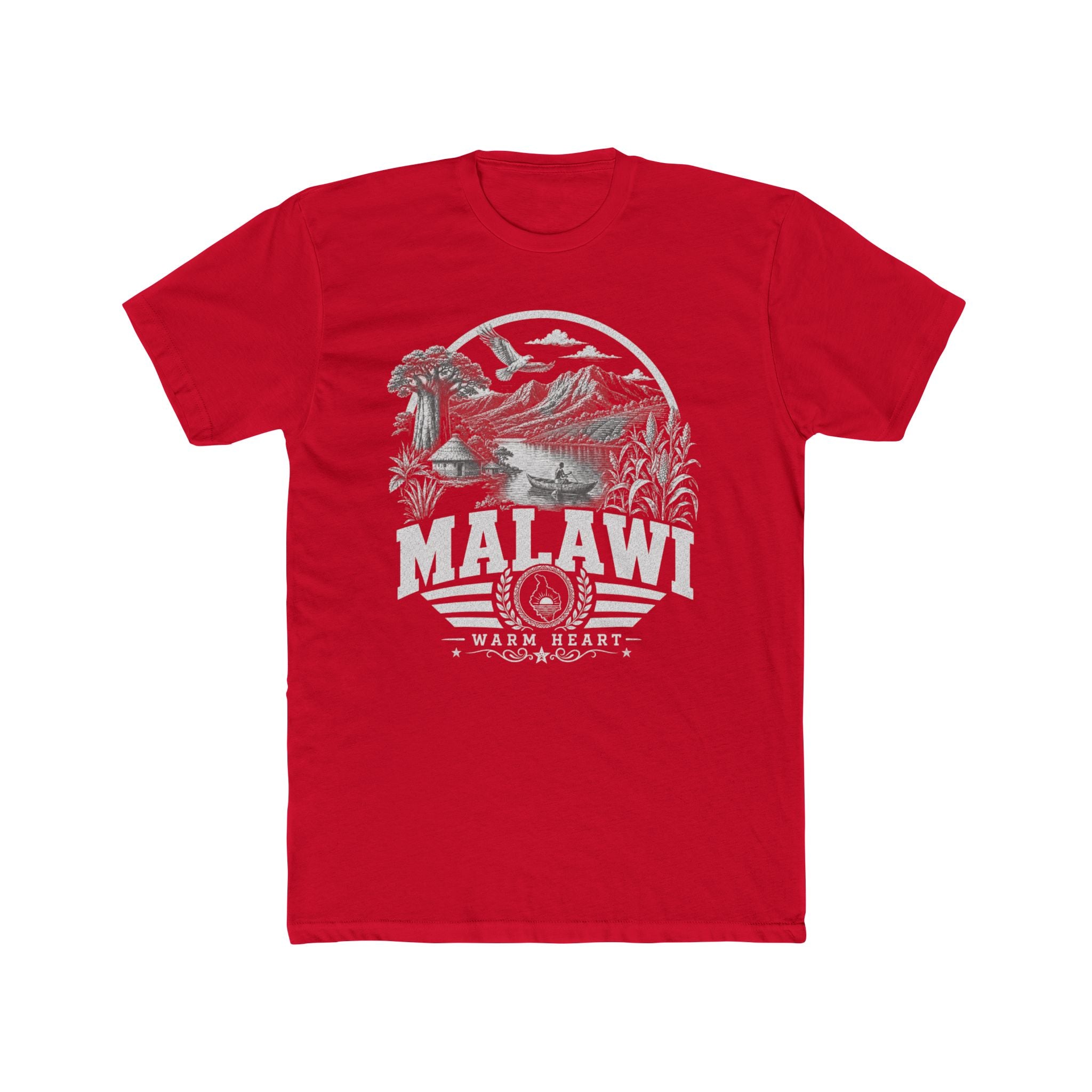 Malawi Warm Heart Men's Tee