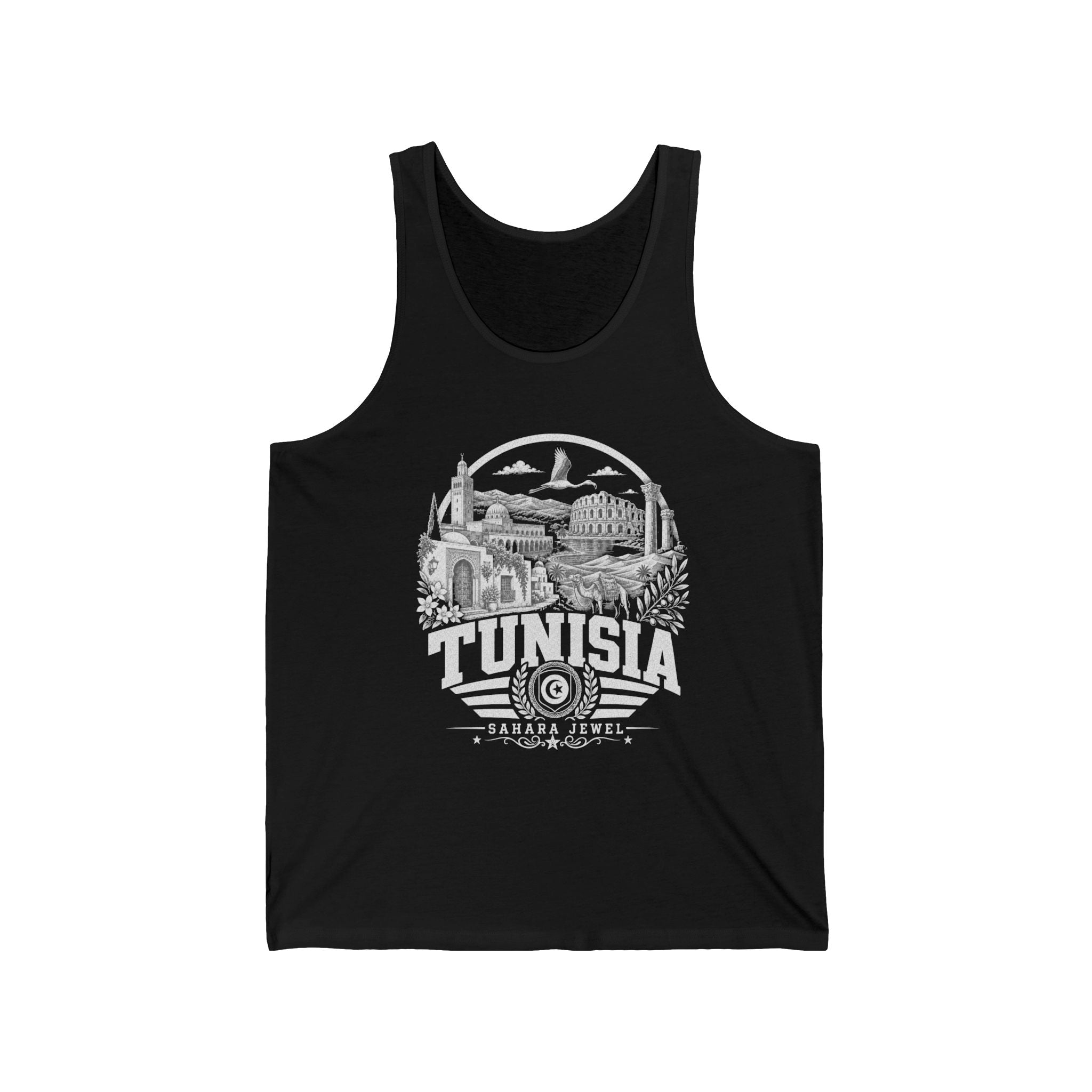 Tunisia Sahara Jewel Men's Tank Top