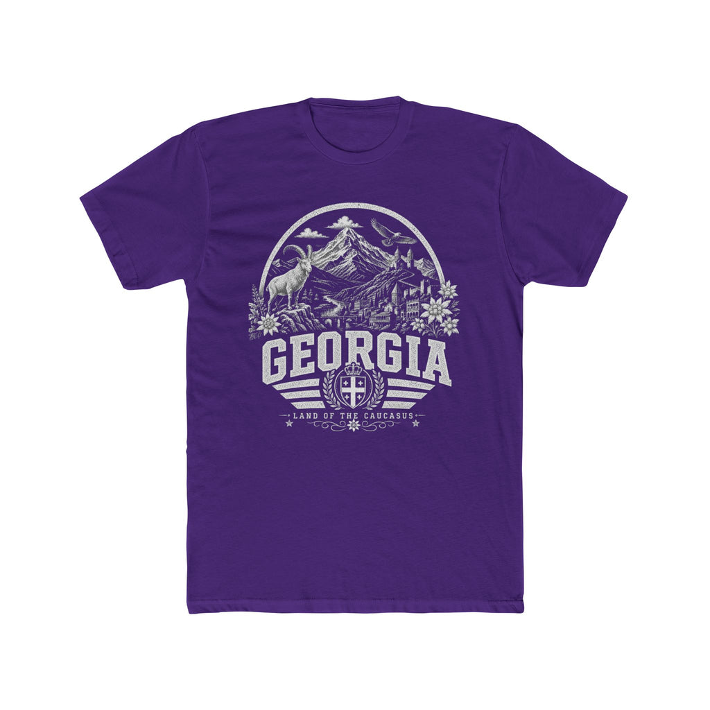 Georgia vintage landmarks men's tee — iconic landmark design | Nameshi Destinations (view 13)