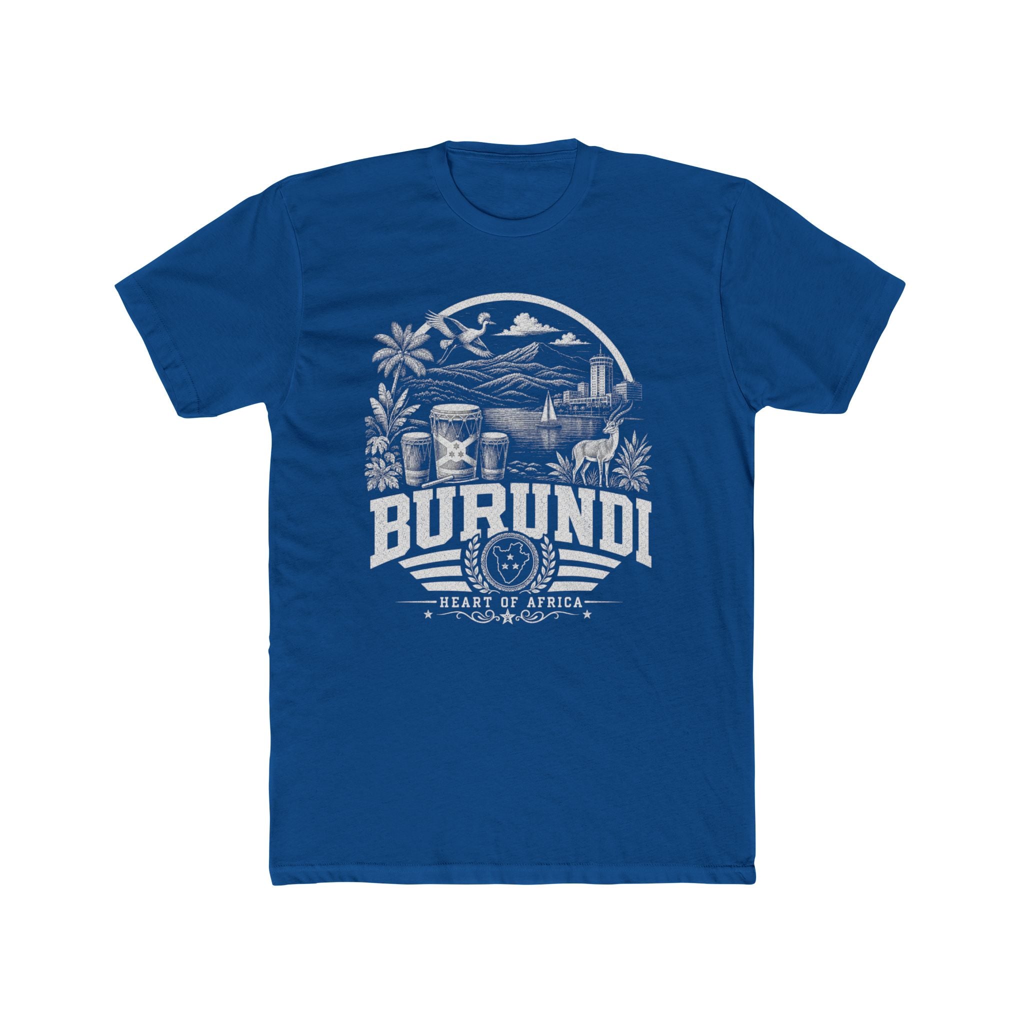 Burundi Heart of Africa Men's Tee