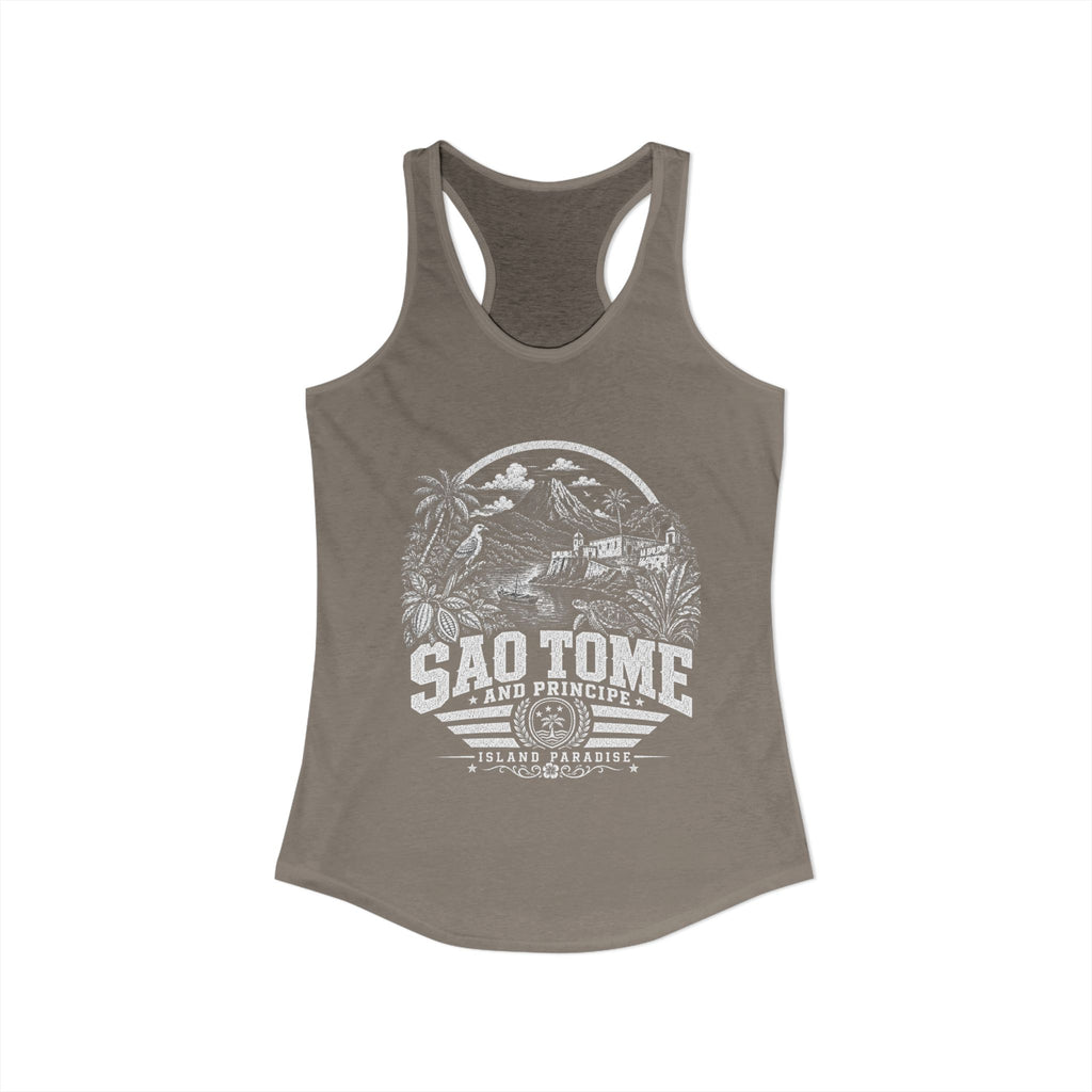 Sao Tome and Principe Island Paradise Women's Tank Top