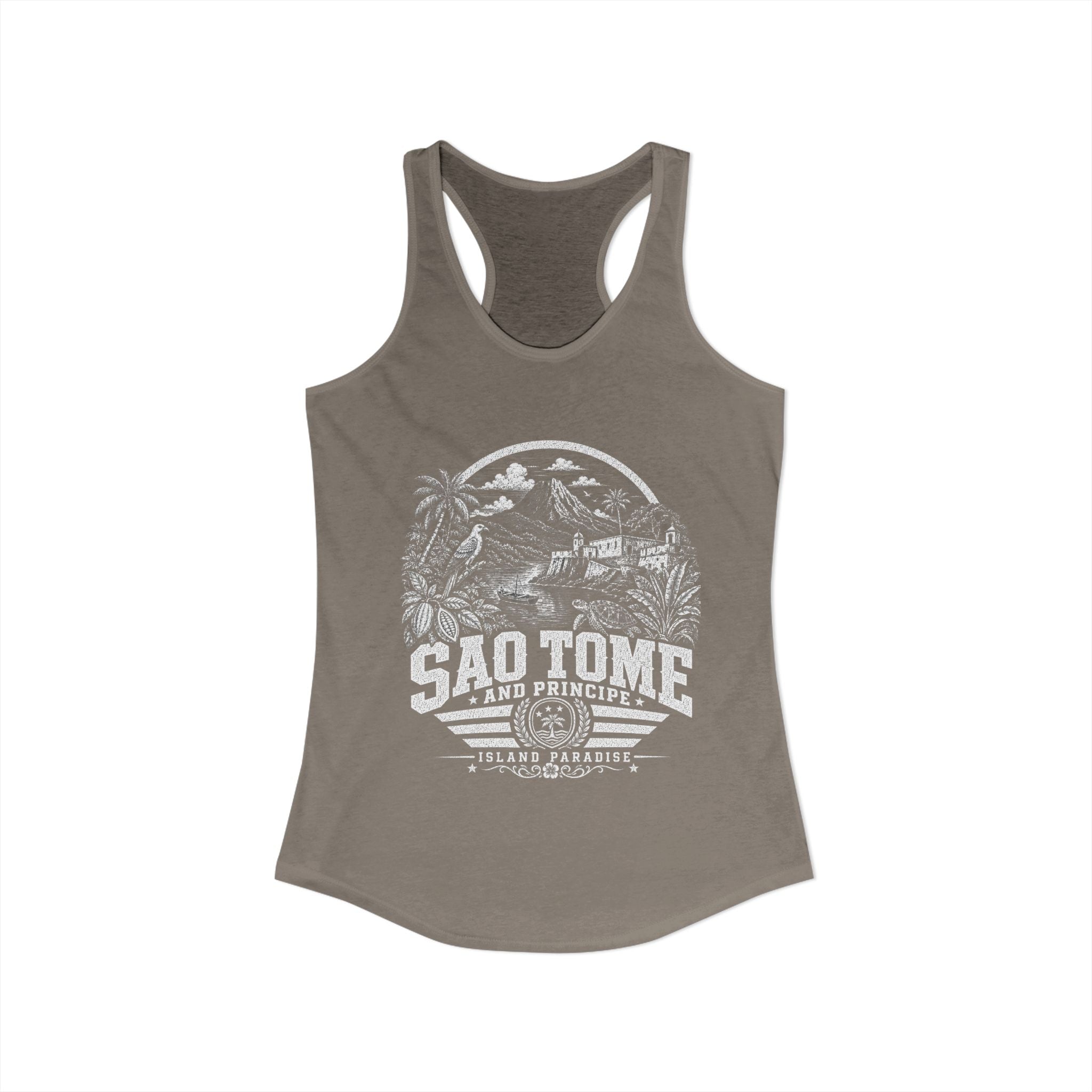 Sao Tome and Principe Island Paradise Women's Tank Top