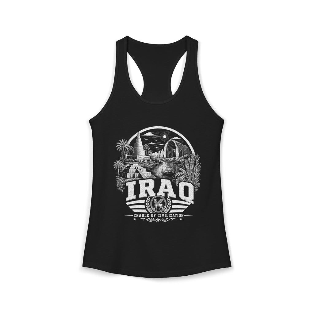 Camiseta sin mangas de mujer "Irak Cuna de la Civilización"