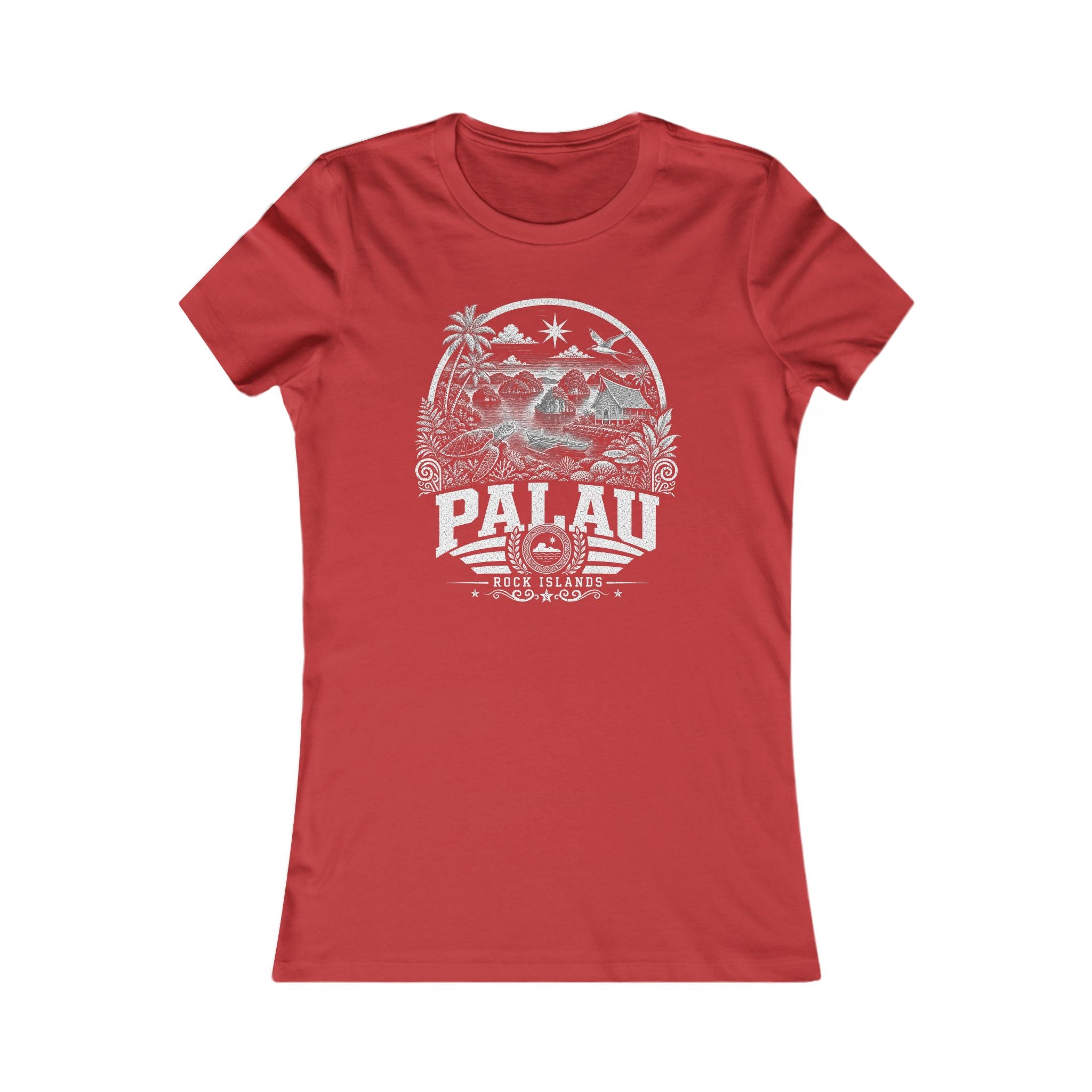 Palau Rock Islands Women's Tee