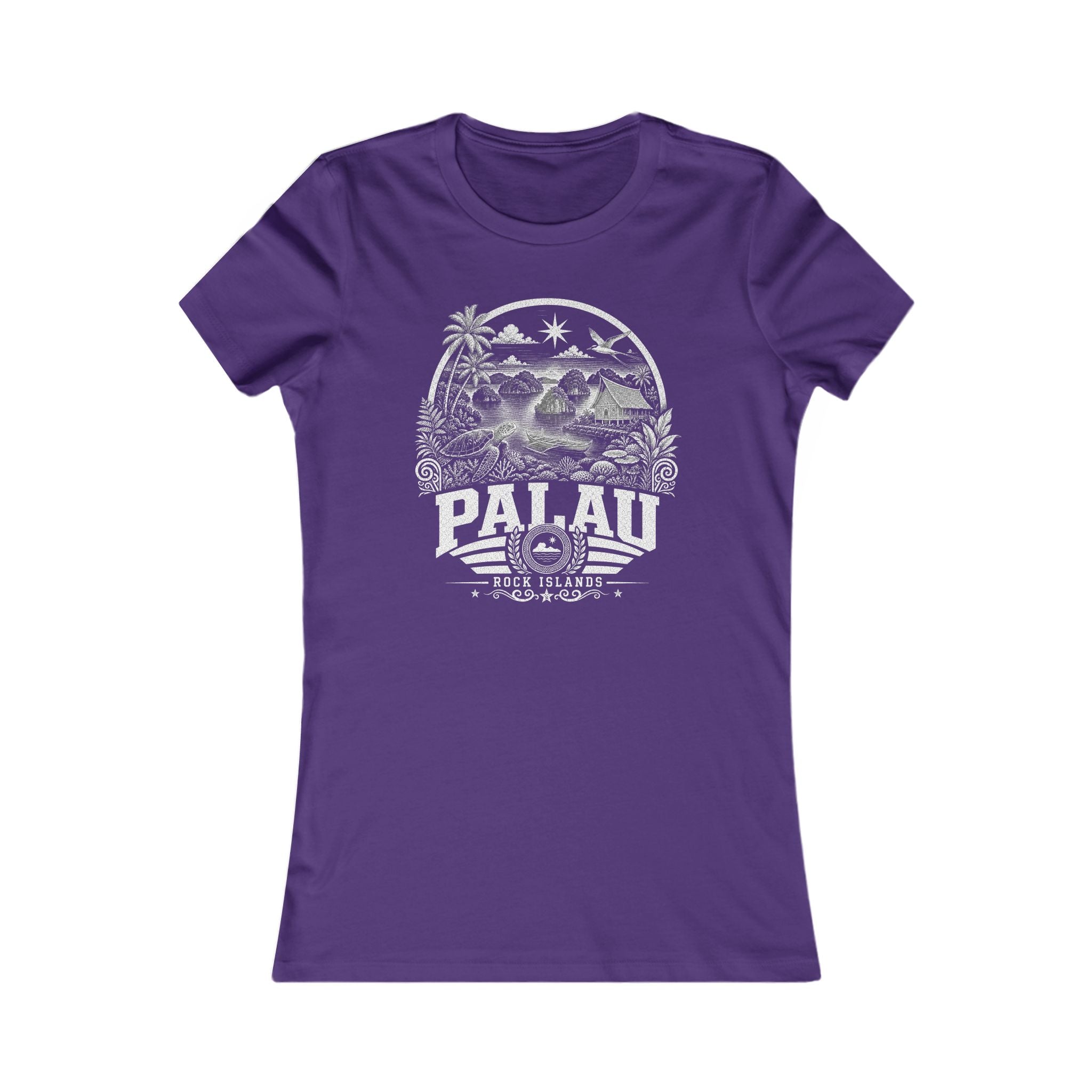 Palau Rock Islands Women's Tee