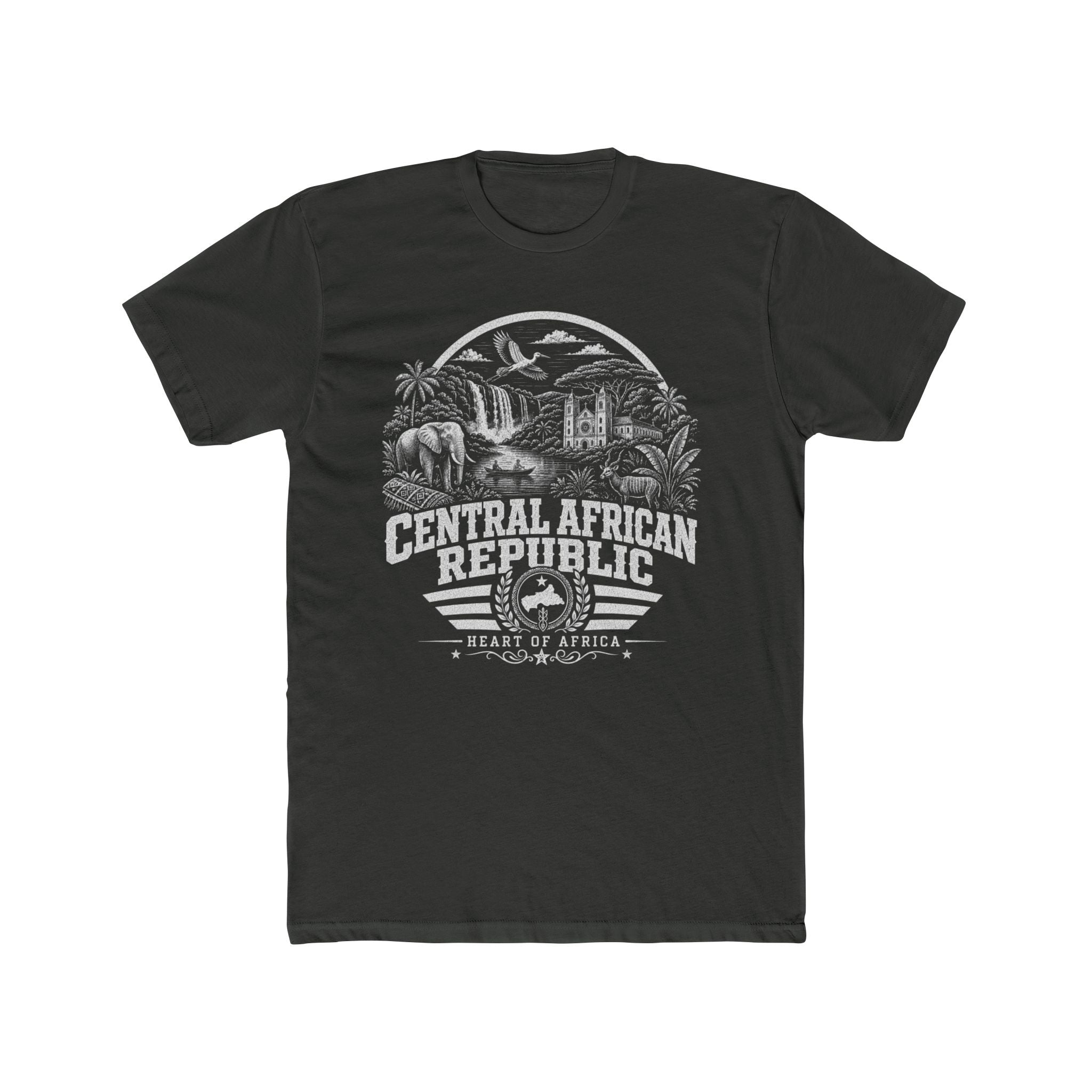 Central African Republic Heart of Africa Men's Tee