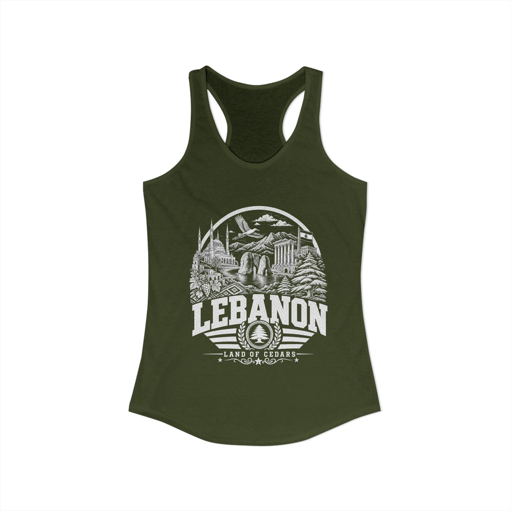 Lebanon Land of Cedars Women's Tank Top