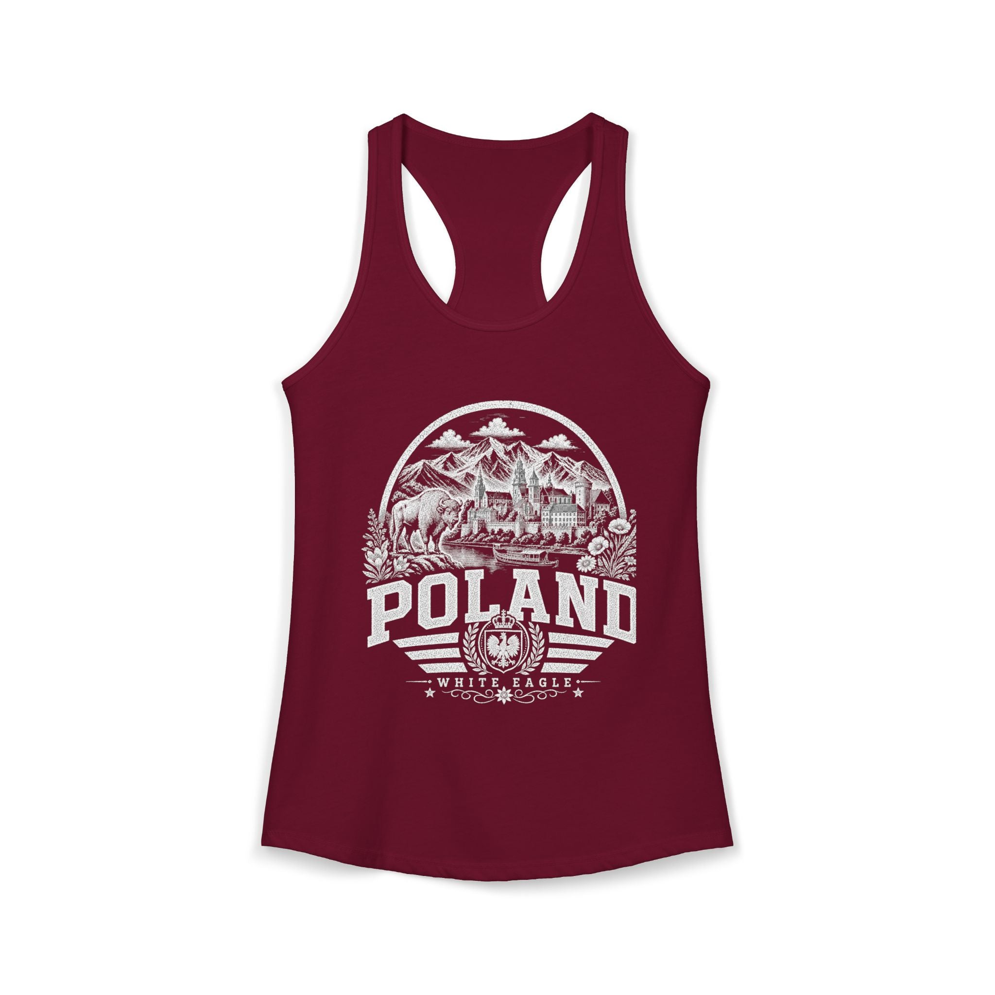 Poland White Eagle Women's Tank Top