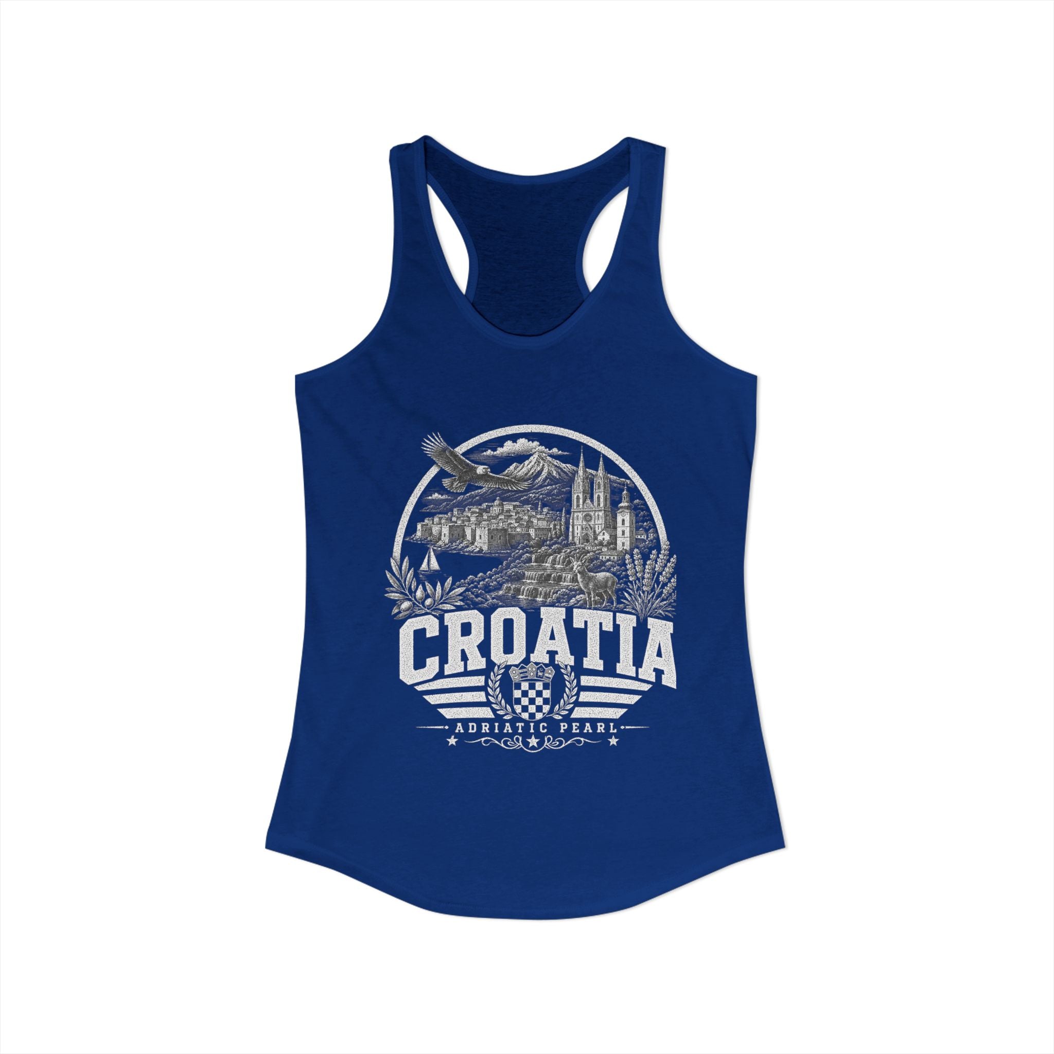 Croatia Adriatic Pearl Women's Tank Top