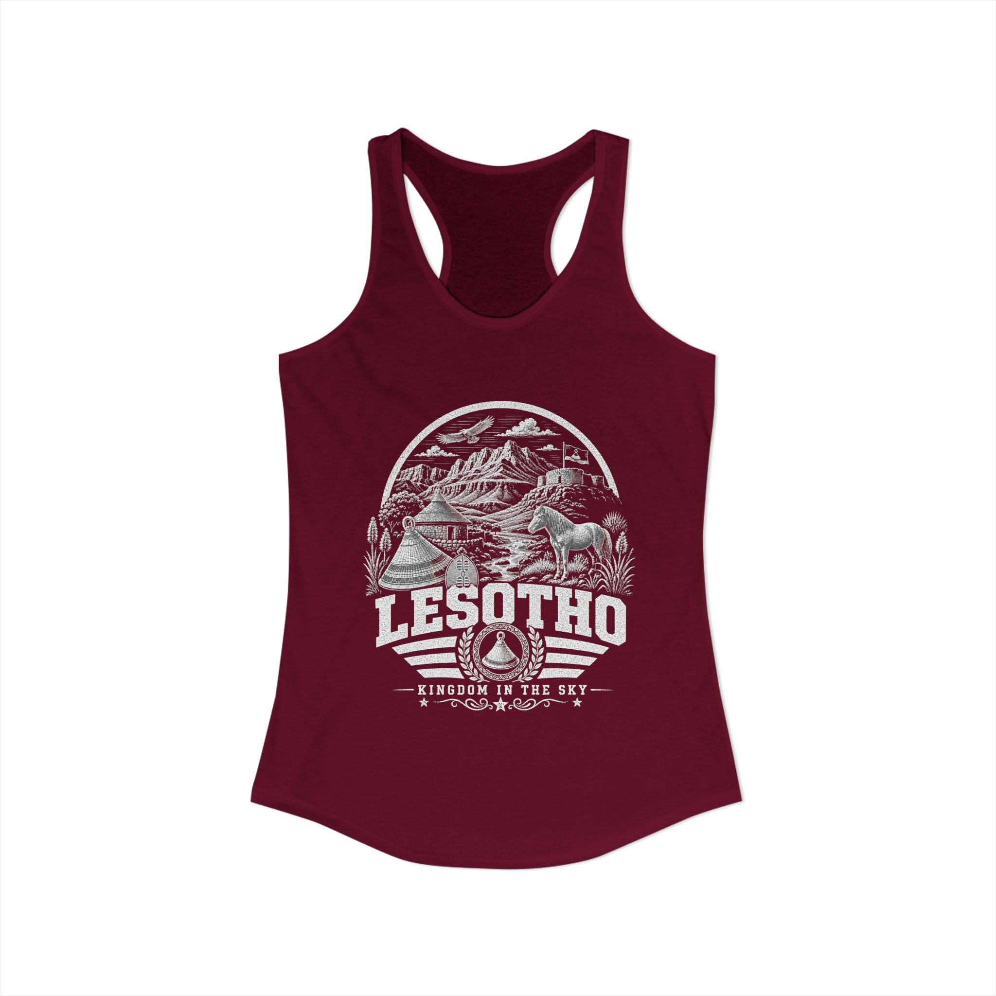 Lesotho Kingdom in the Sky Women's Tank Top