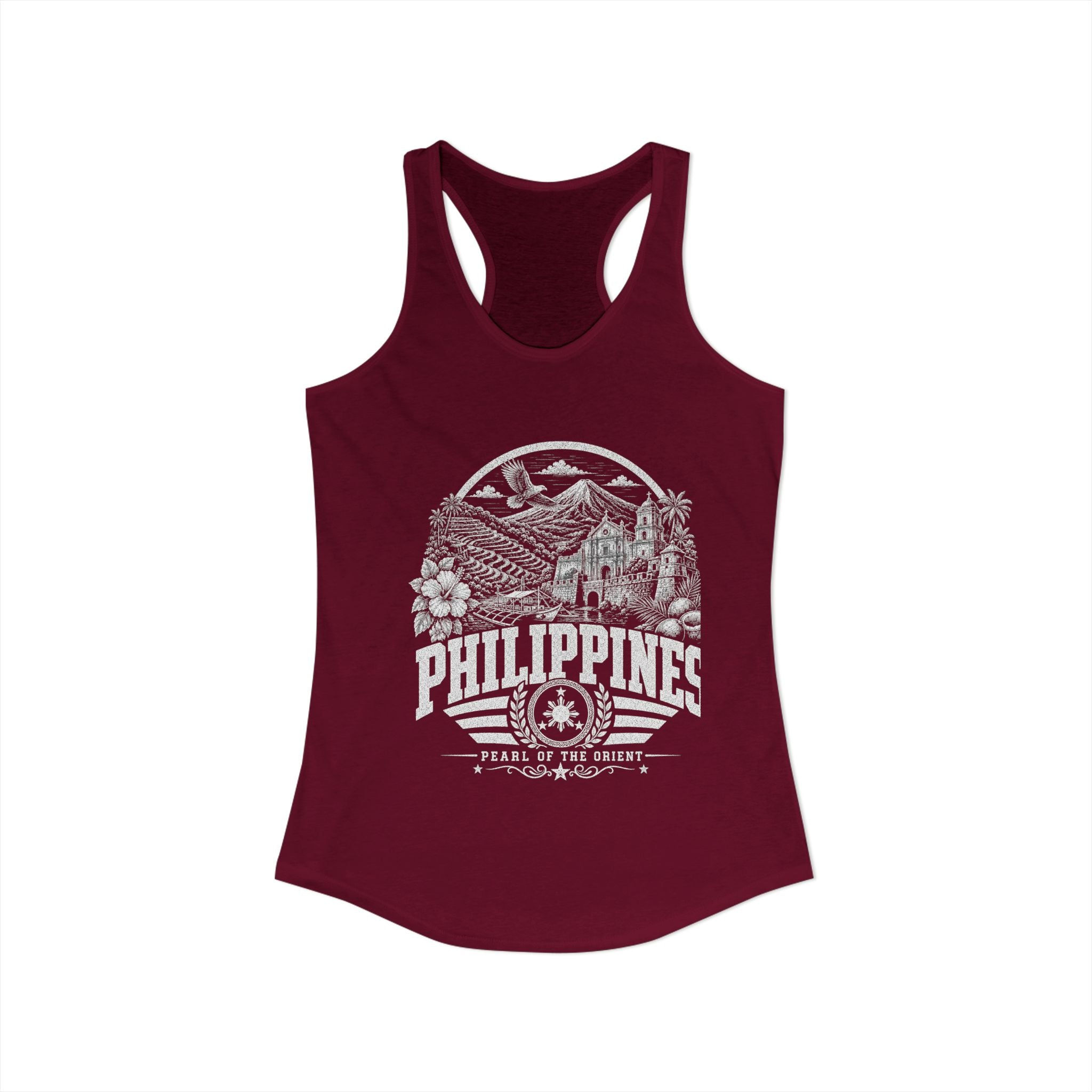 Philippines Pearl of the Orient Women's Tank Top