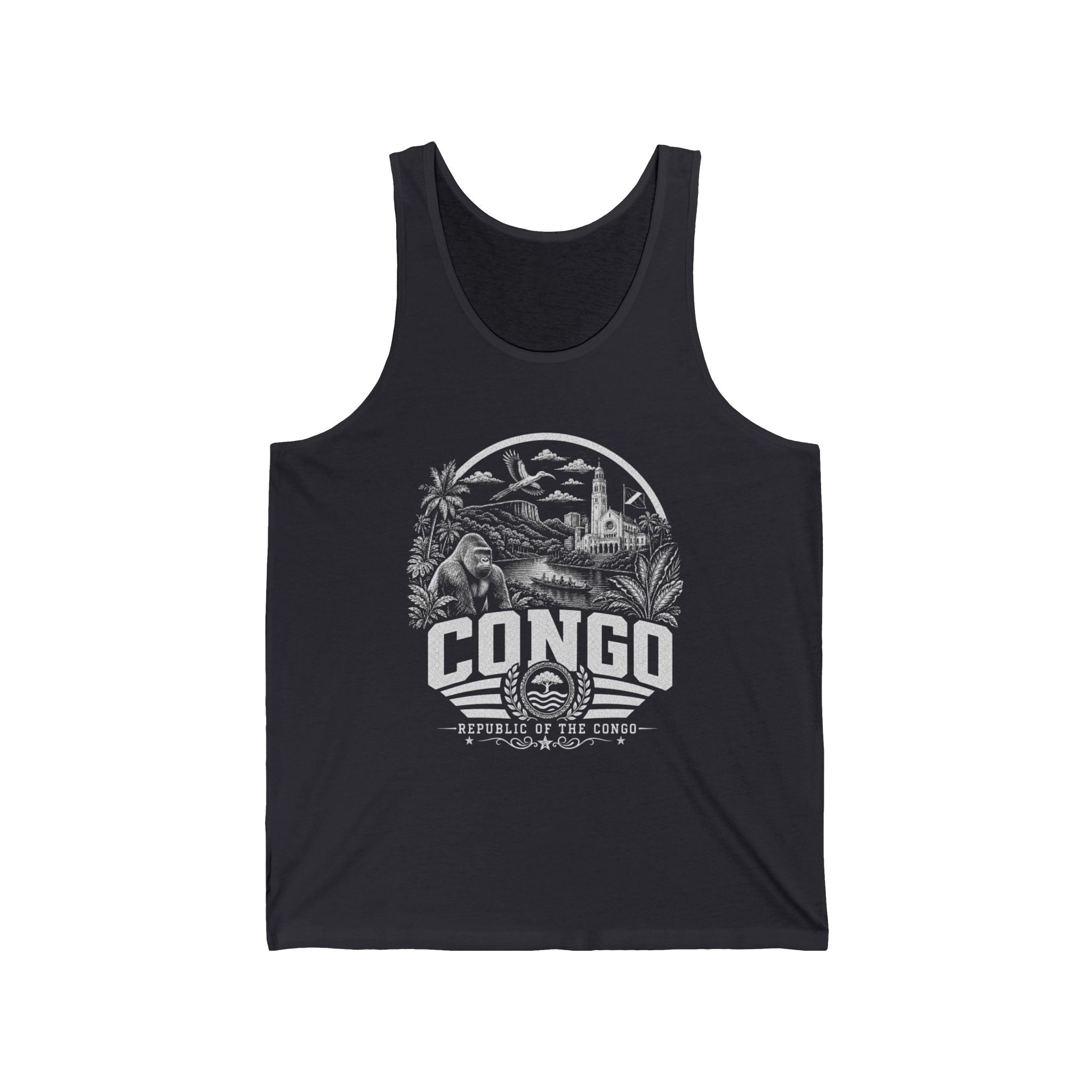 Republic of the Congo Congo River Spirit Men's Tank Top