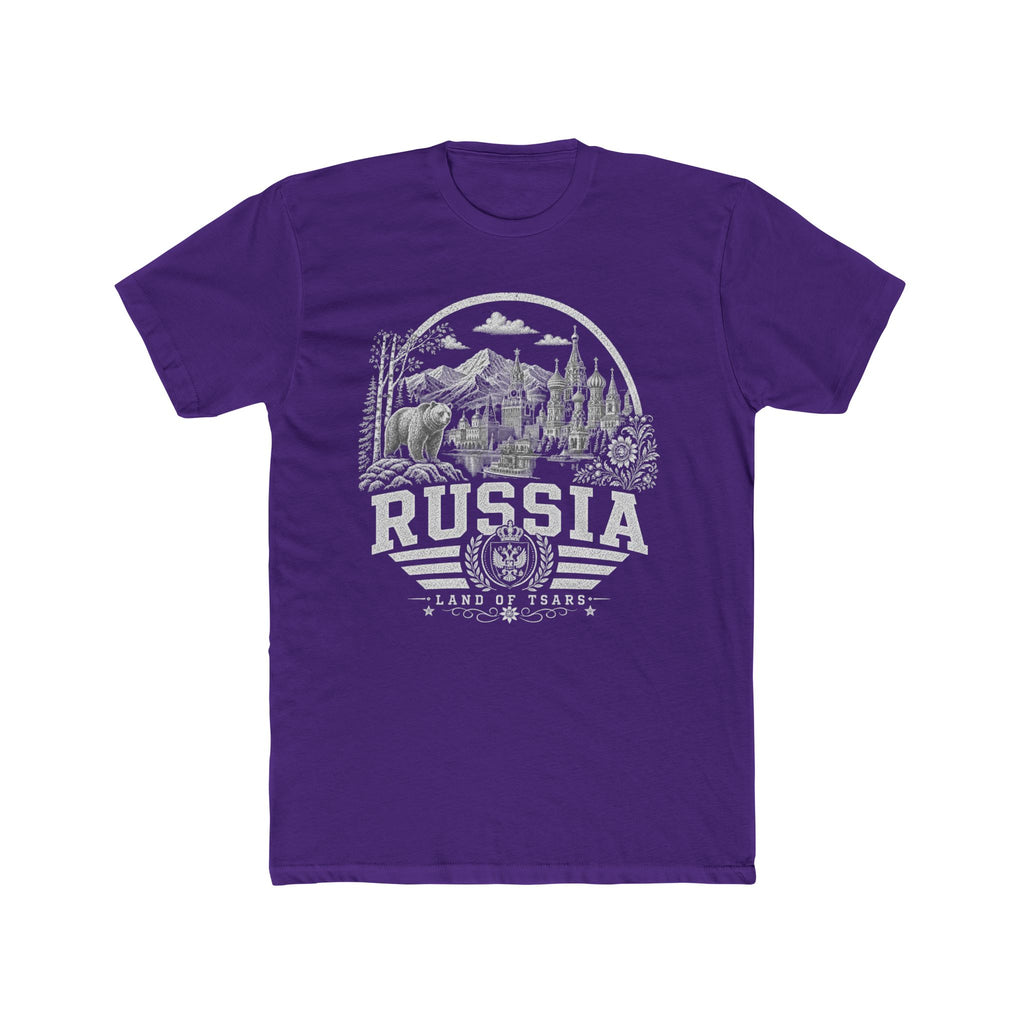 Russia vintage landmarks men's tee — iconic landmark design | Nameshi Destinations (view 13)
