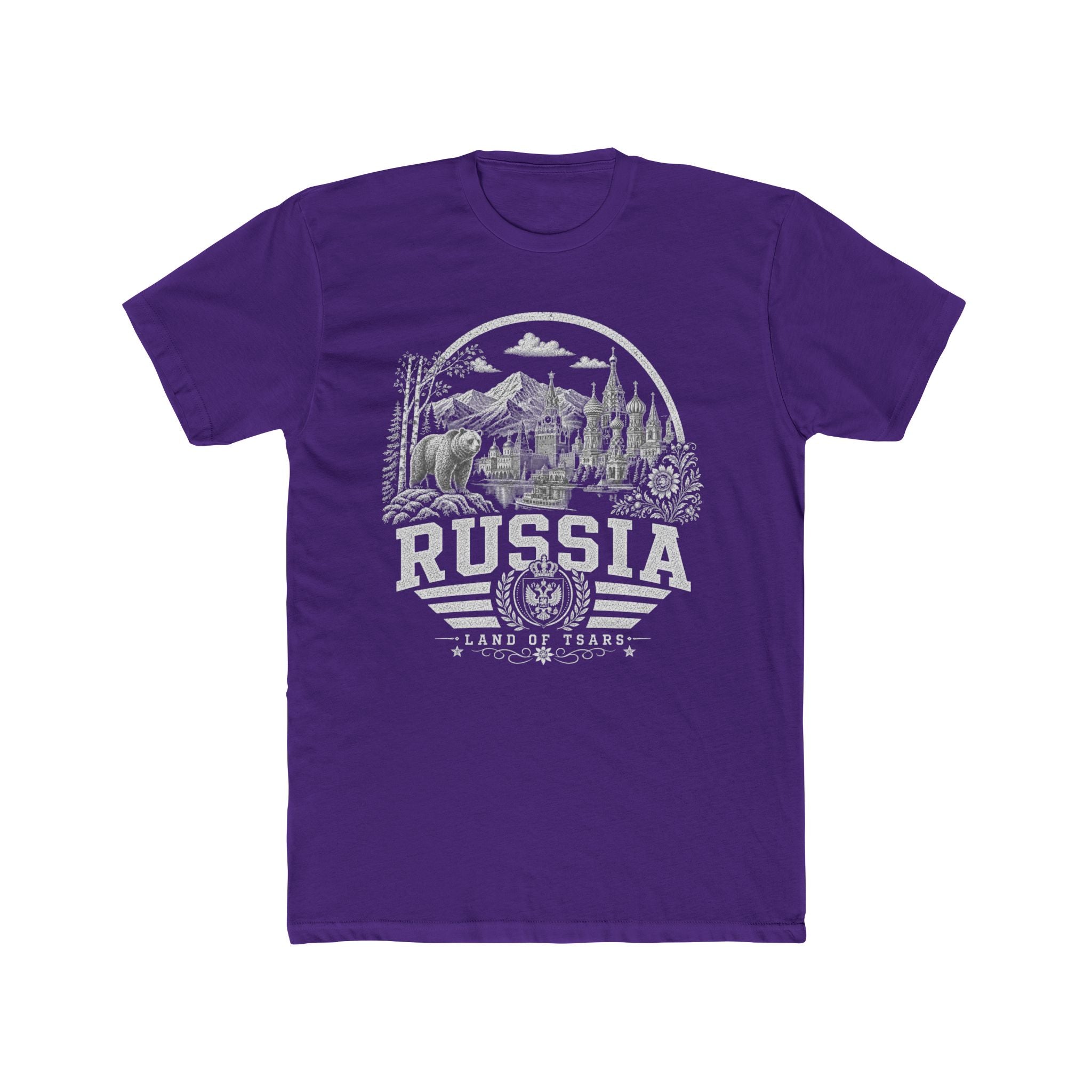 Russia vintage landmarks men's tee — iconic landmark design | Nameshi Destinations (view 13)