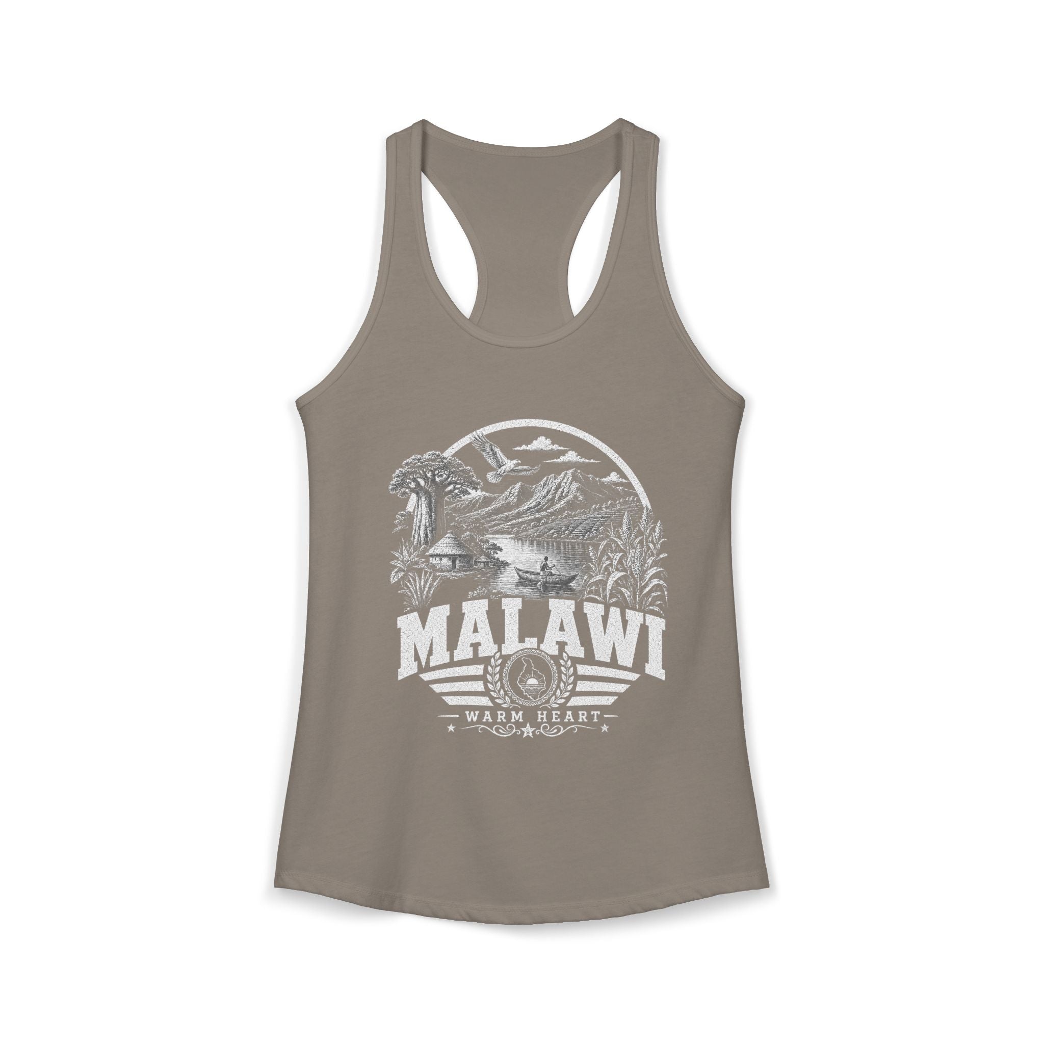 Malawi Warm Heart Women's Tank Top