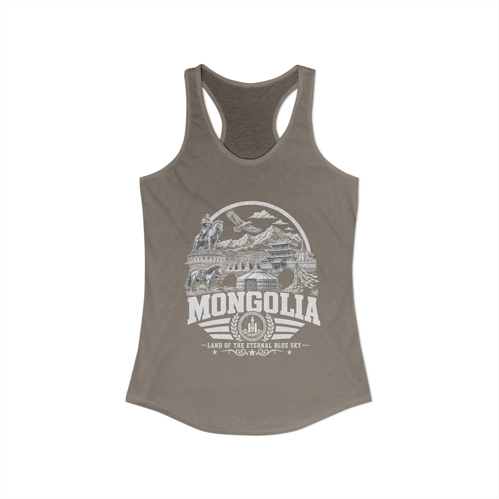 Mongolia Land of the Eternal Blue Sky Women's Tank Top