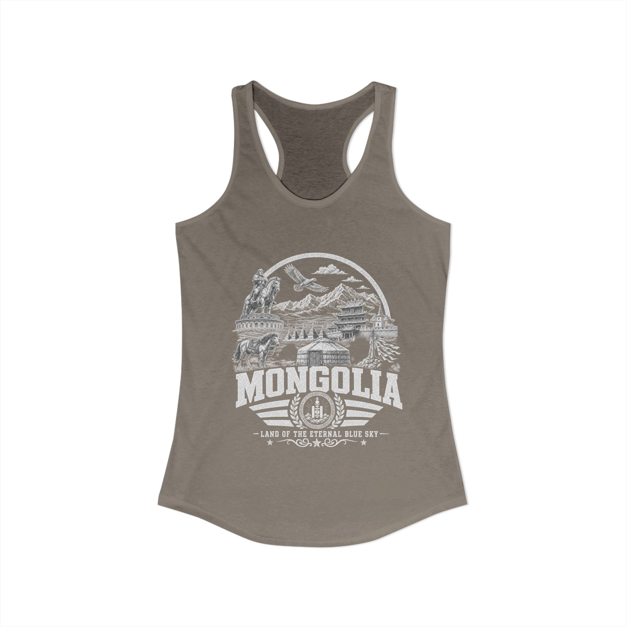 Mongolia Land of the Eternal Blue Sky Women's Tank Top