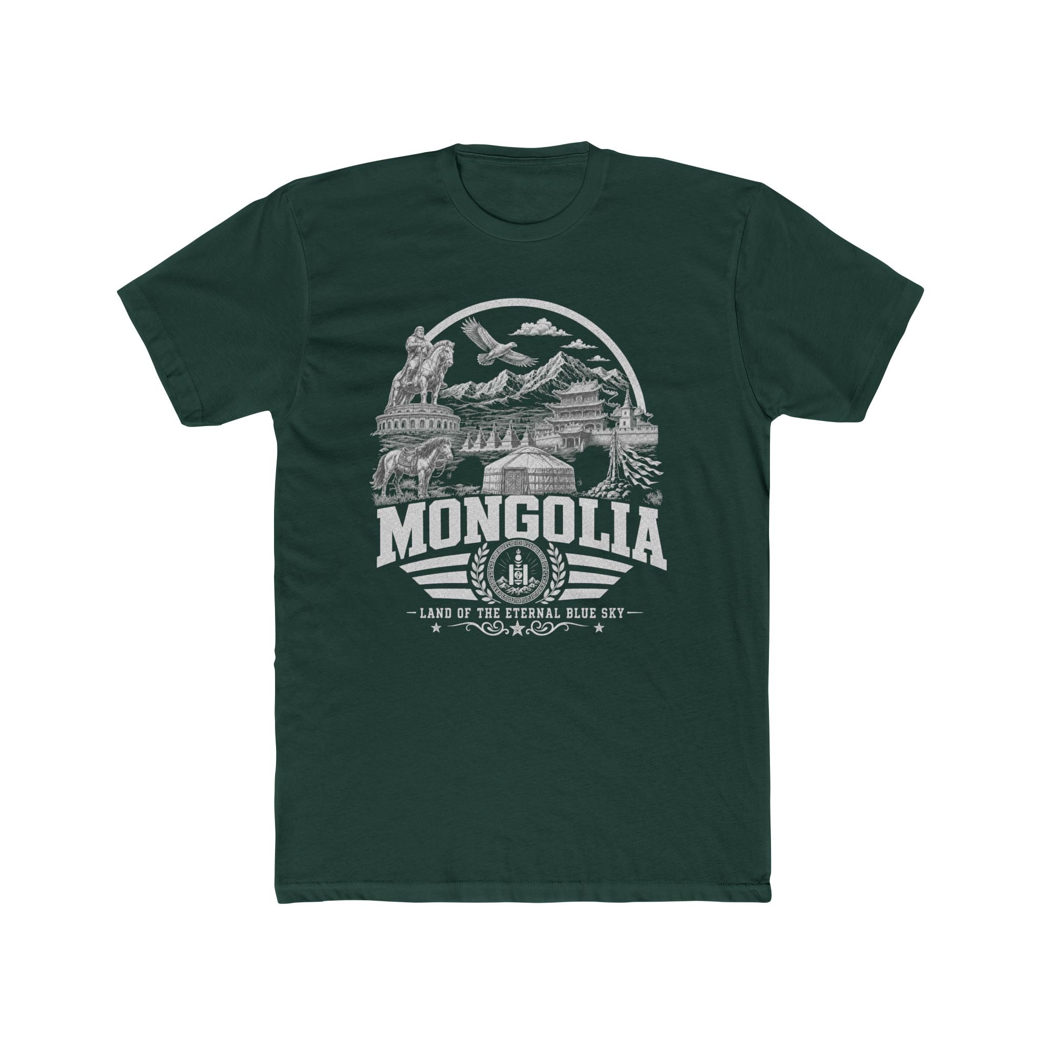 Mongolia Land of the Eternal Blue Sky Men's Tee