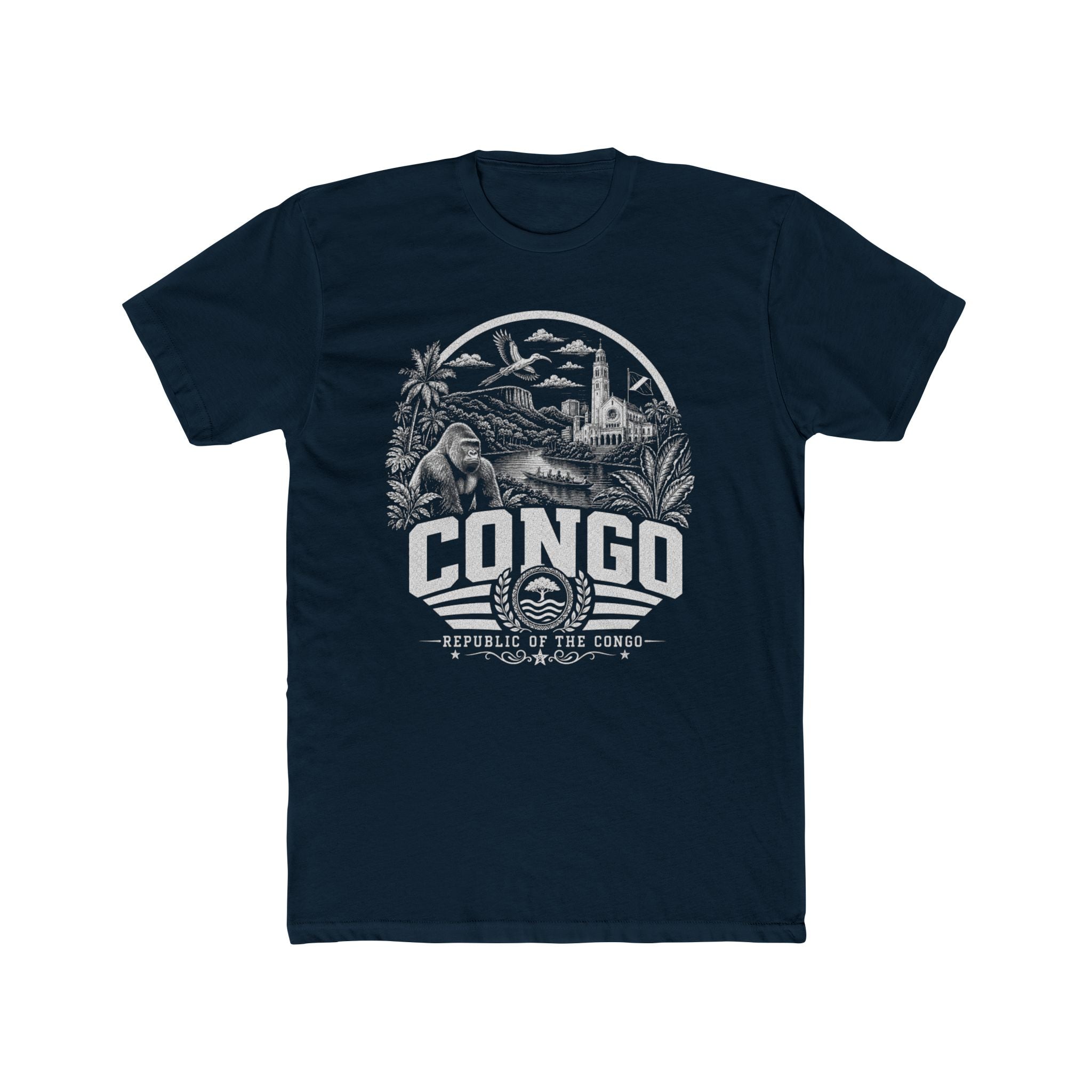 Republic of the Congo Congo River Spirit Men's Tee
