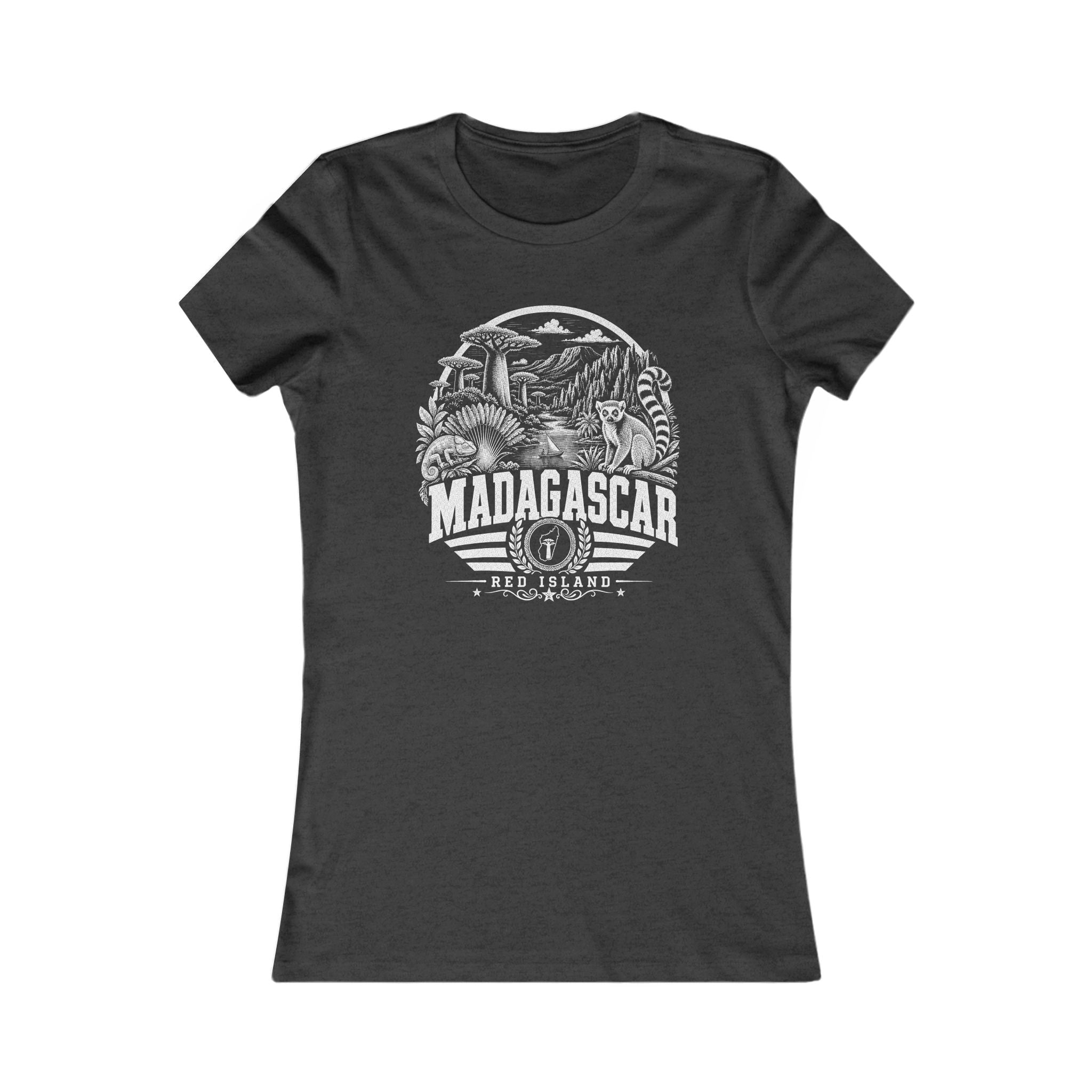 Madagascar Red Island Women's Tee
