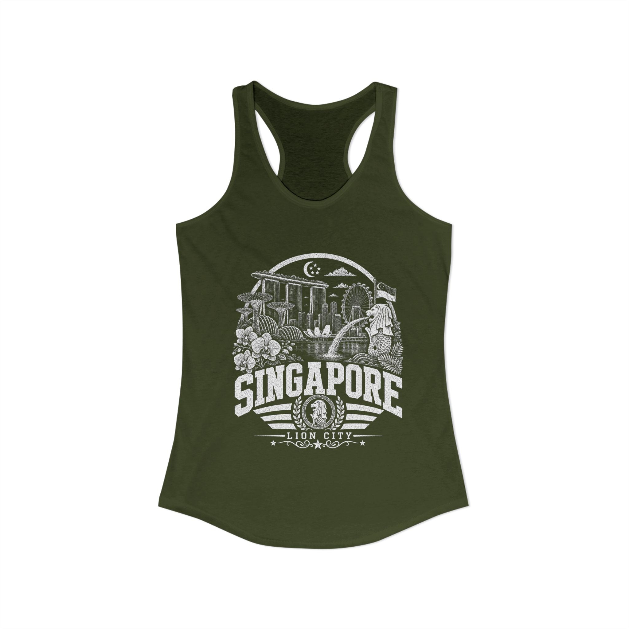 Singapore Lion City Women's Tank Top