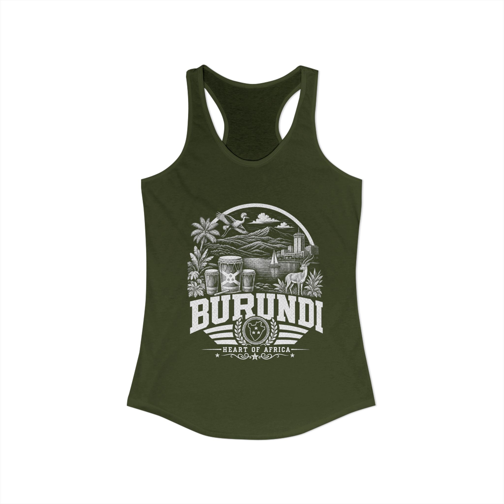 Burundi Women's Tank Top
