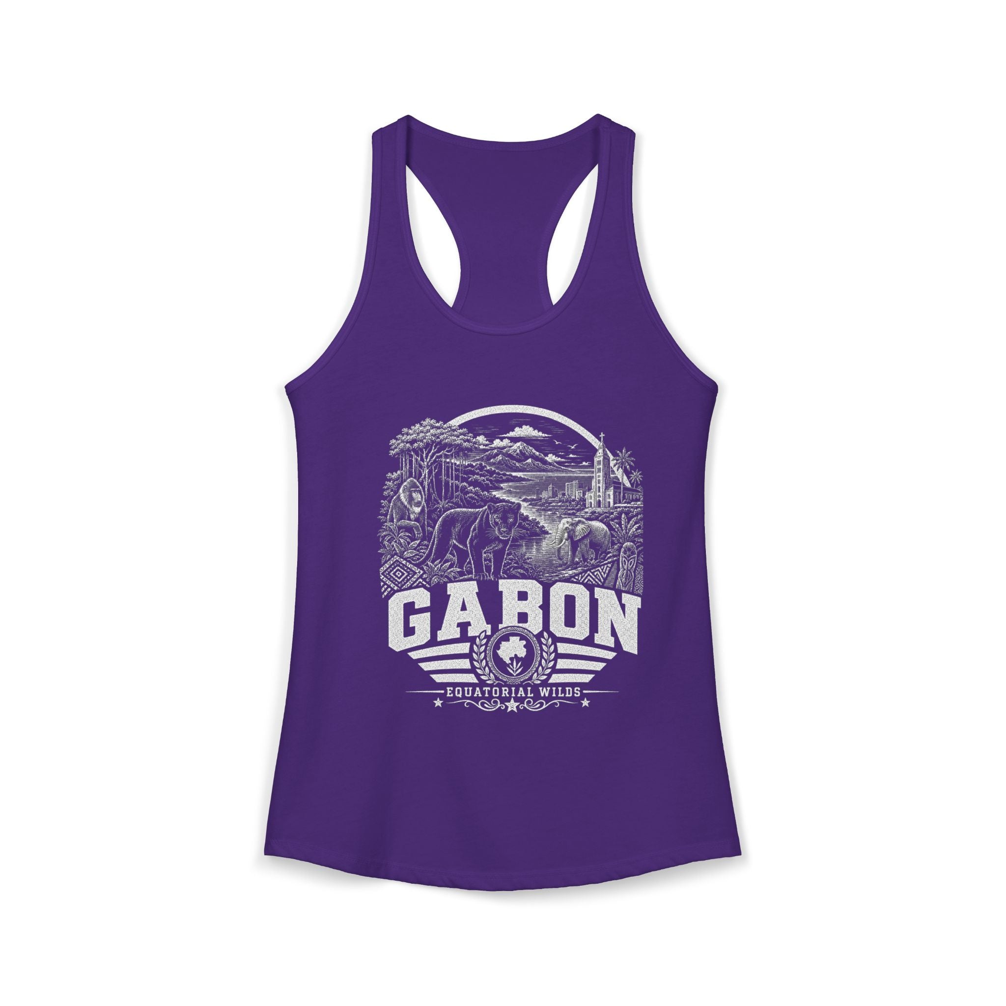 Gabon Equatorial Wilds Women's Tank Top