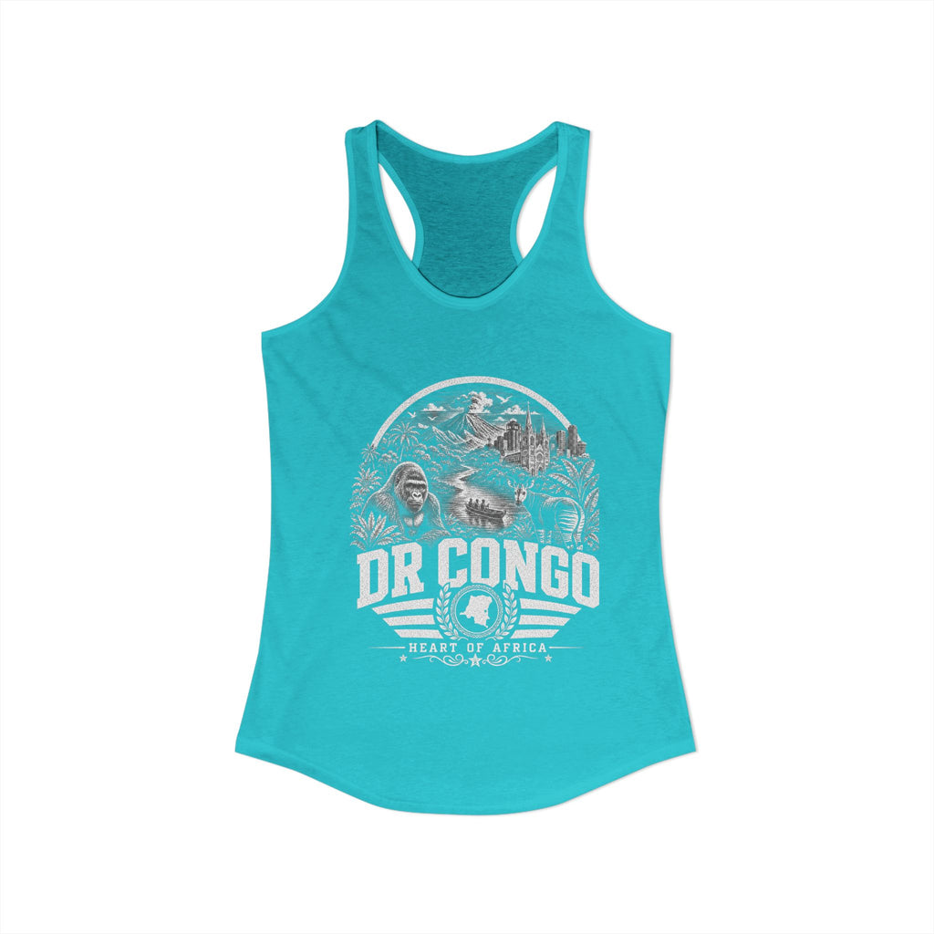 Democratic Republic of the Congo Heart of Africa Women's Tank Top