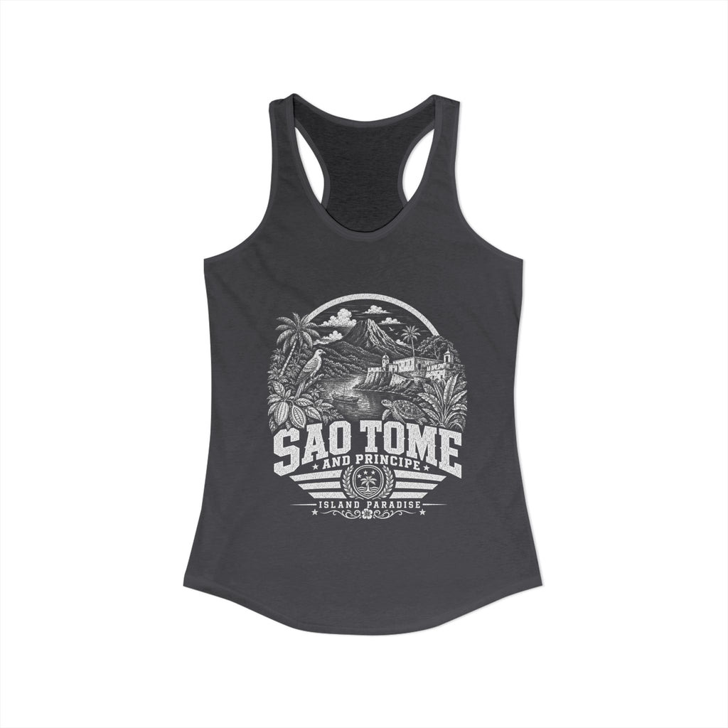 Sao Tome and Principe Island Paradise Women's Tank Top