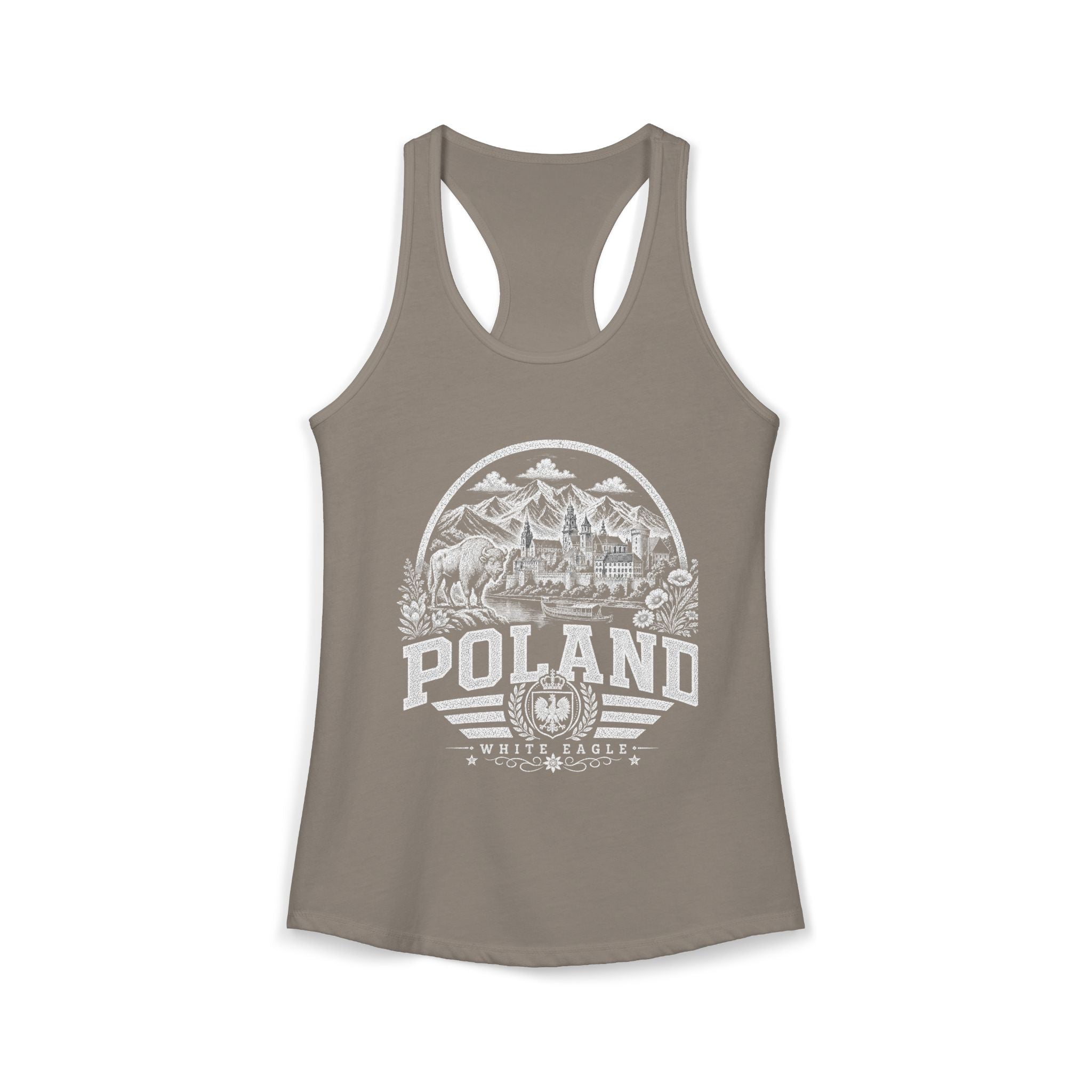 Poland White Eagle Women's Tank Top