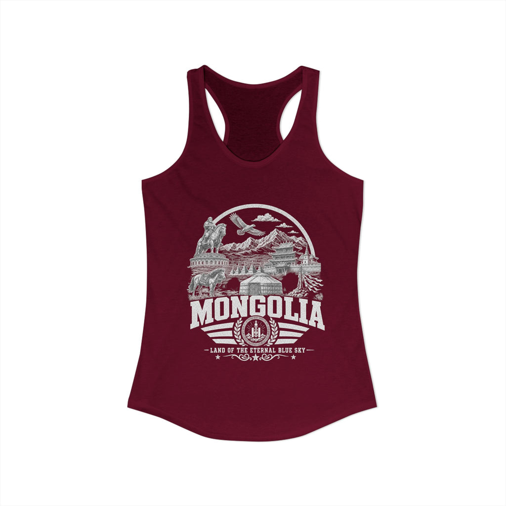 Mongolia Land of the Eternal Blue Sky Women's Tank Top