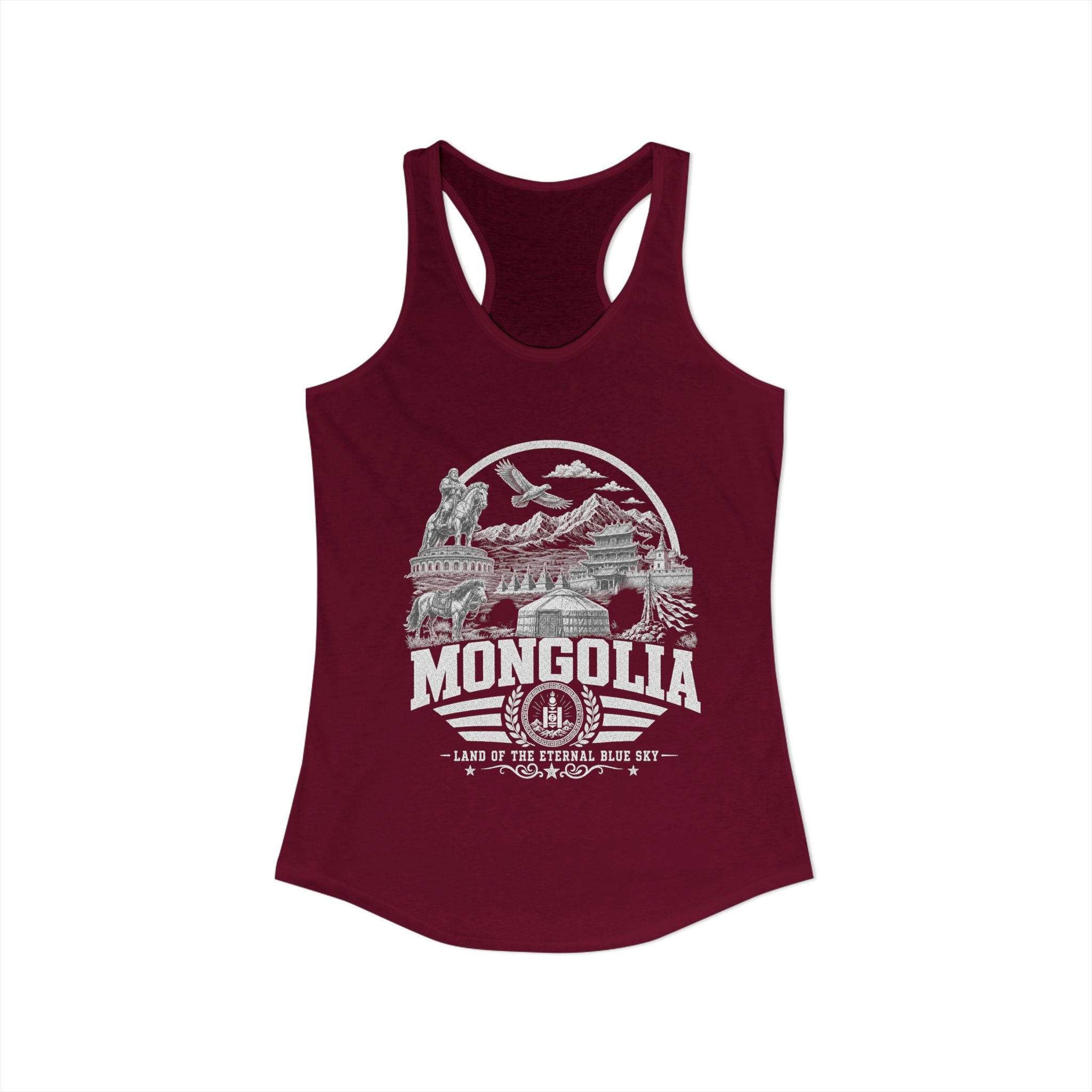 Mongolia Land of the Eternal Blue Sky Women's Tank Top