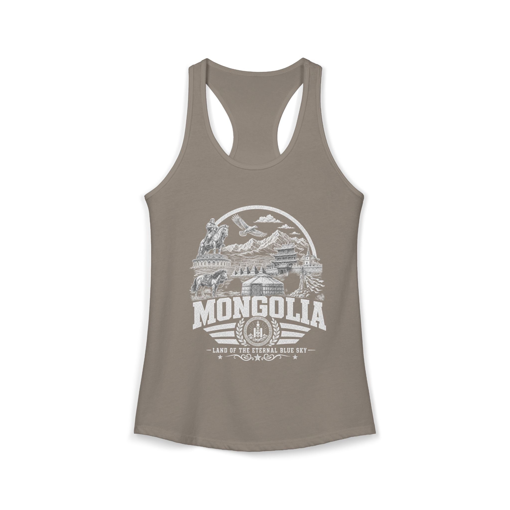 Mongolia Land of the Eternal Blue Sky Women's Tank Top