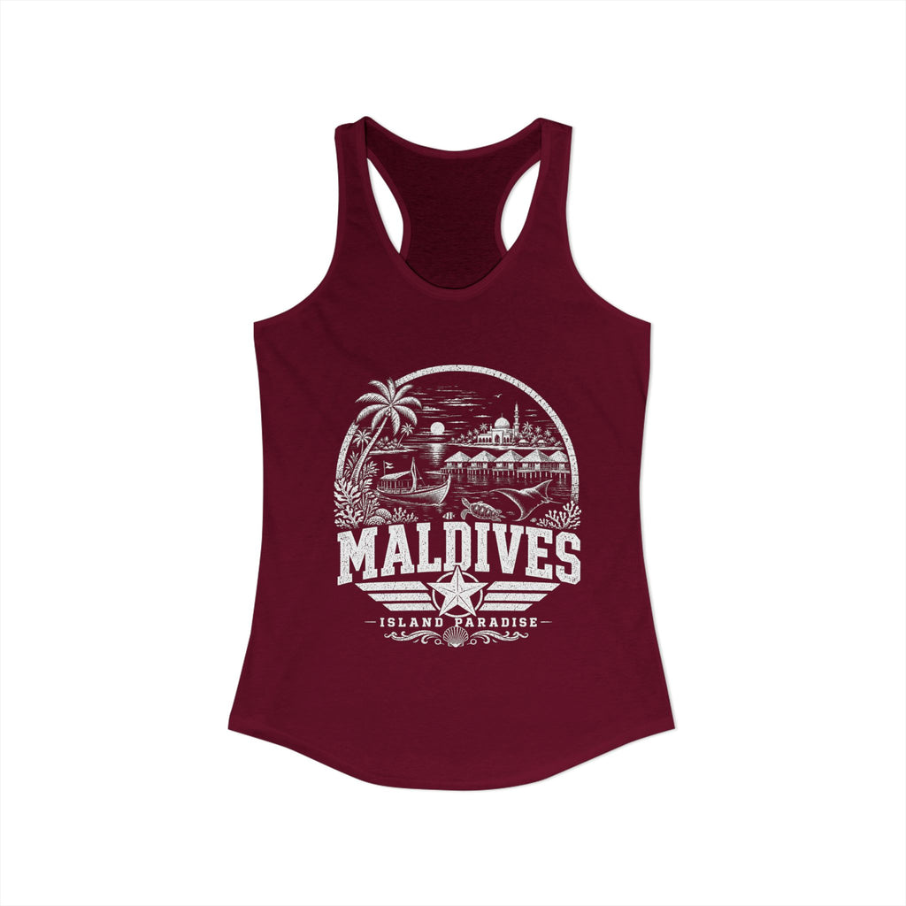 Maldives Island Paradise Women's Tank Top
