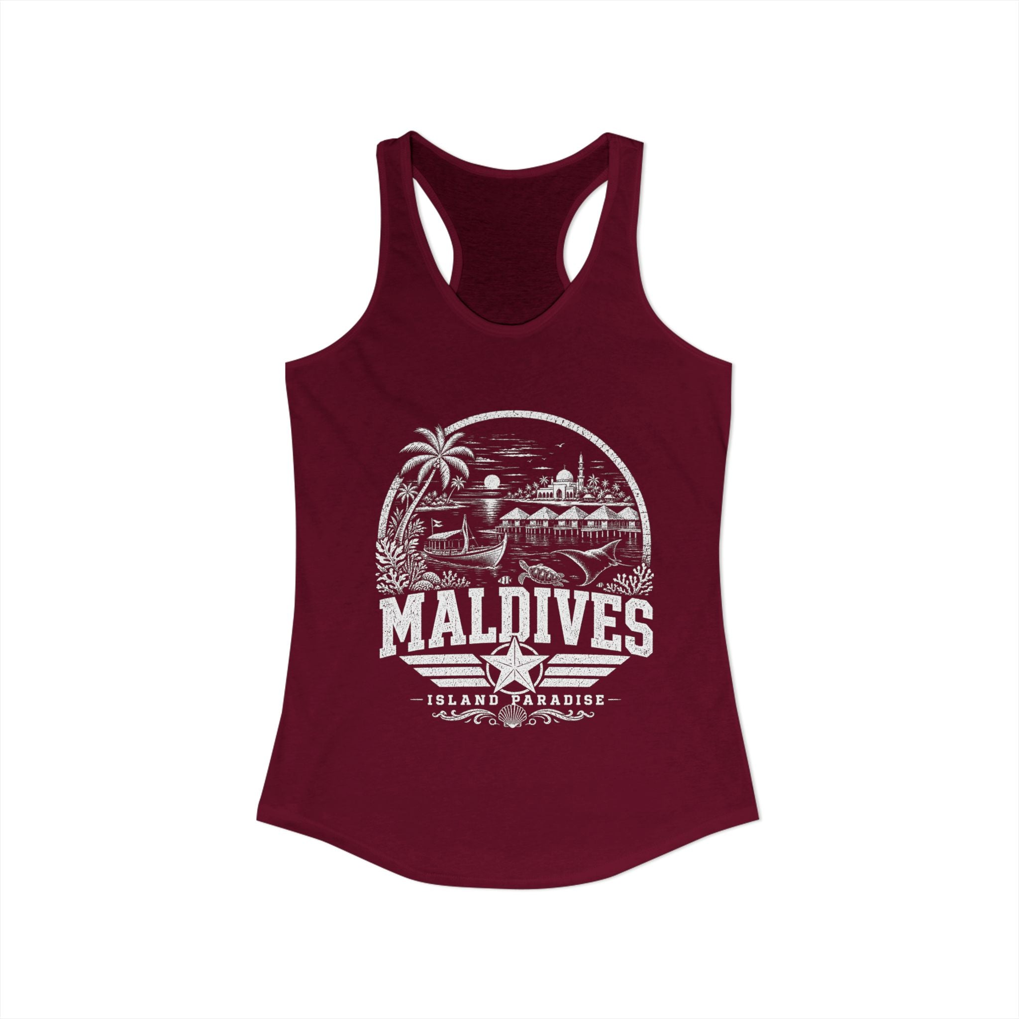 Maldives Island Paradise Women's Tank Top