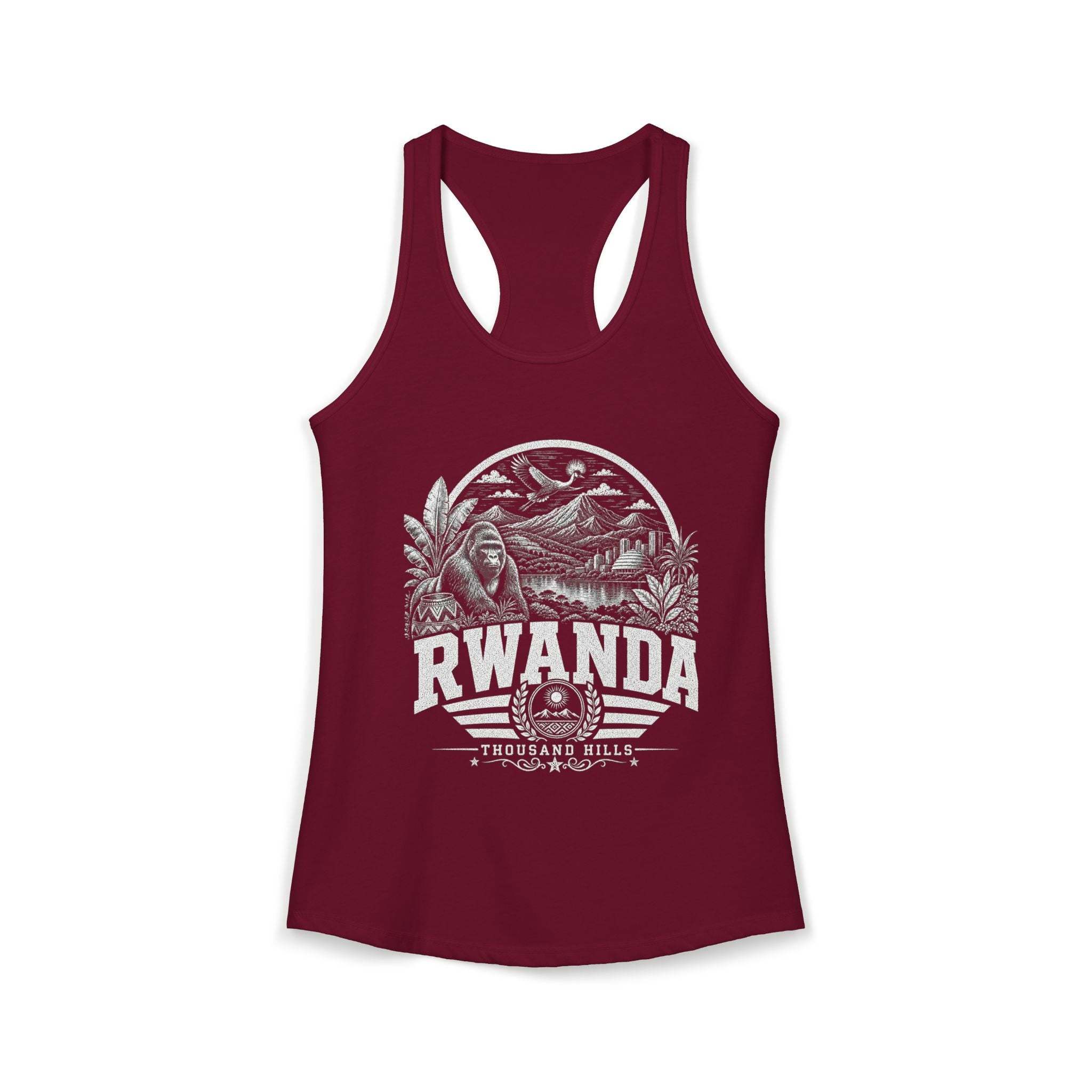 Rwanda Thousand Hills Women's Tank Top