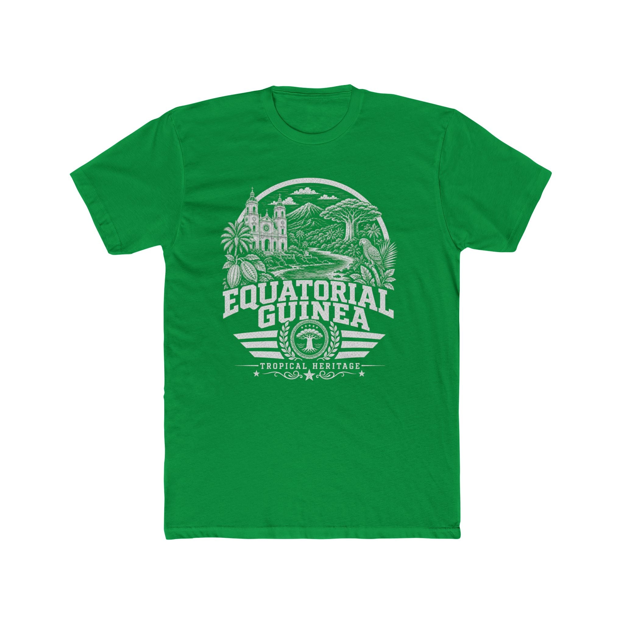 Equatorial Guinea Tropical Heritage Men's Tee