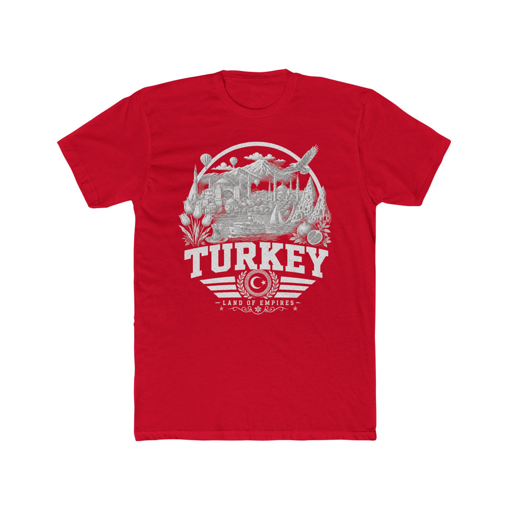 Turkey vintage landmarks men's tee — iconic landmark design | Nameshi Destinations (view 15)
