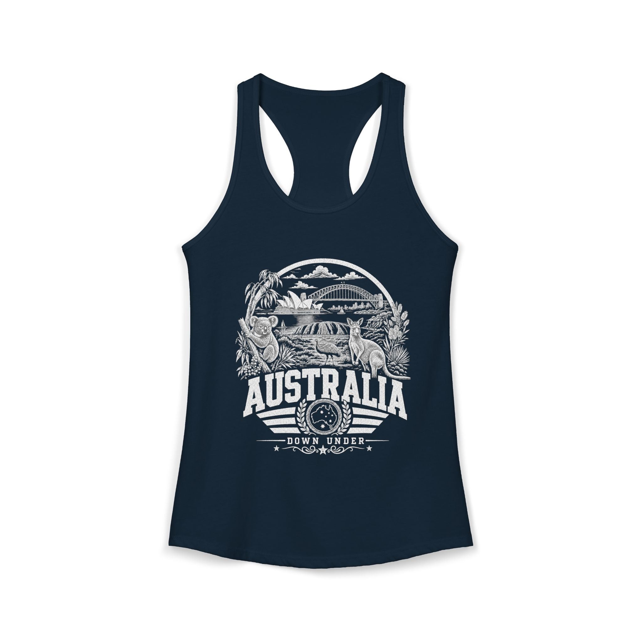 Australia Down Under Women's Tank Top