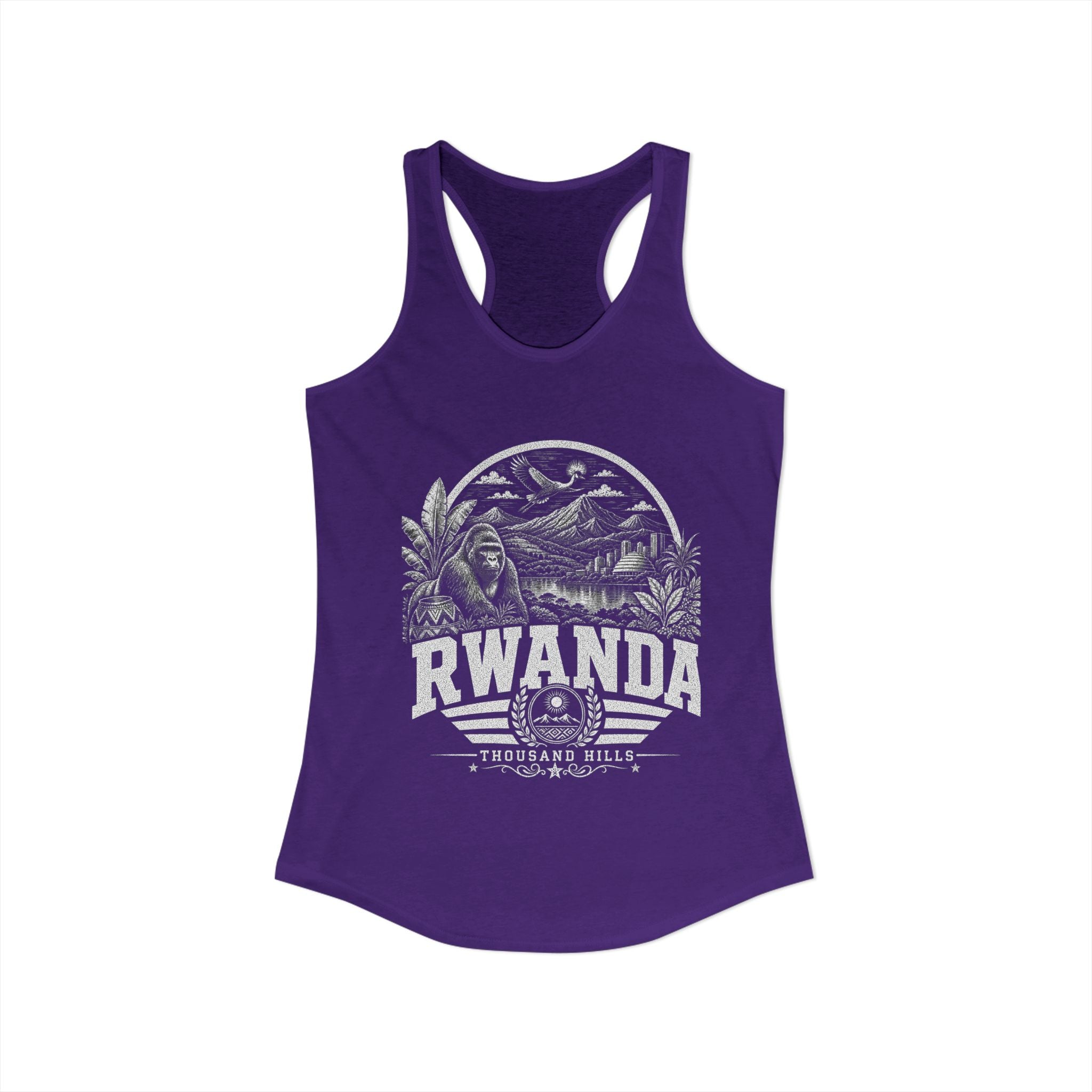 Rwanda Thousand Hills Women's Tank Top