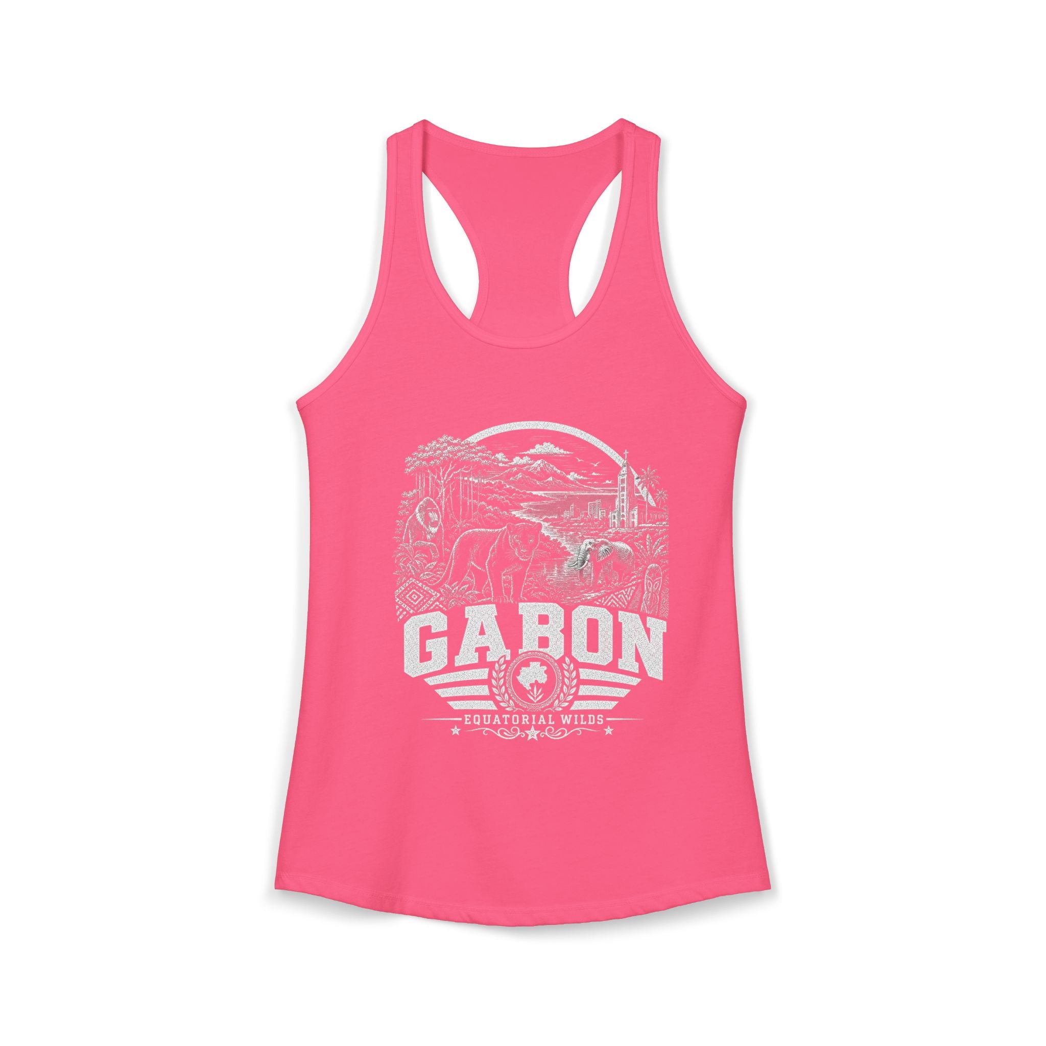 Gabon Equatorial Wilds Women's Tank Top