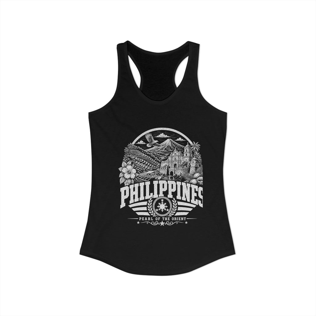 Philippines Pearl of the Orient Women's Tank Top