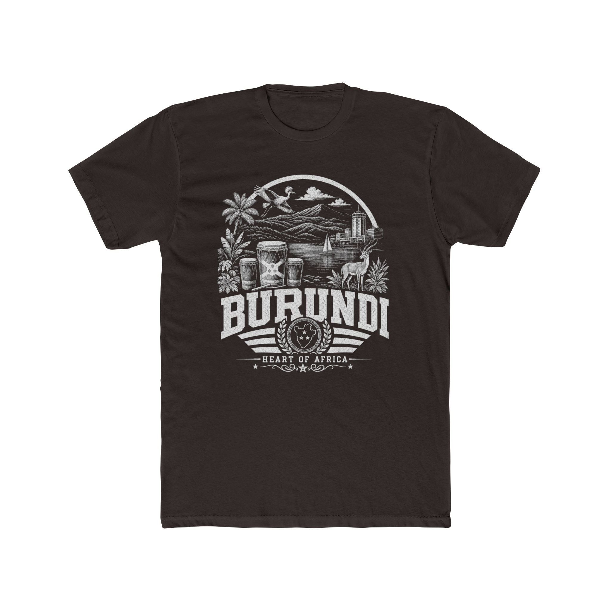 Burundi Heart of Africa Men's Tee