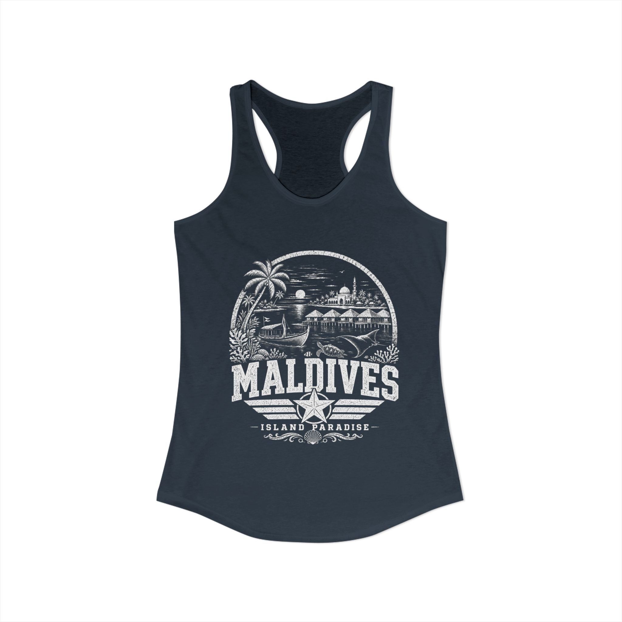 Maldives Island Paradise Women's Tank Top