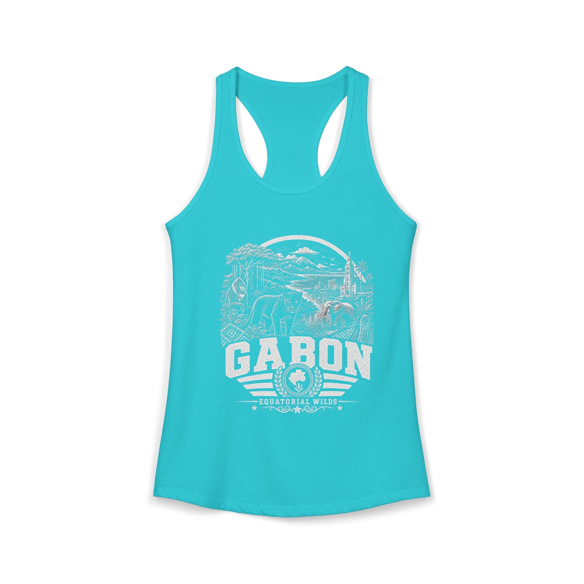 Gabon Equatorial Wilds Women's Tank Top